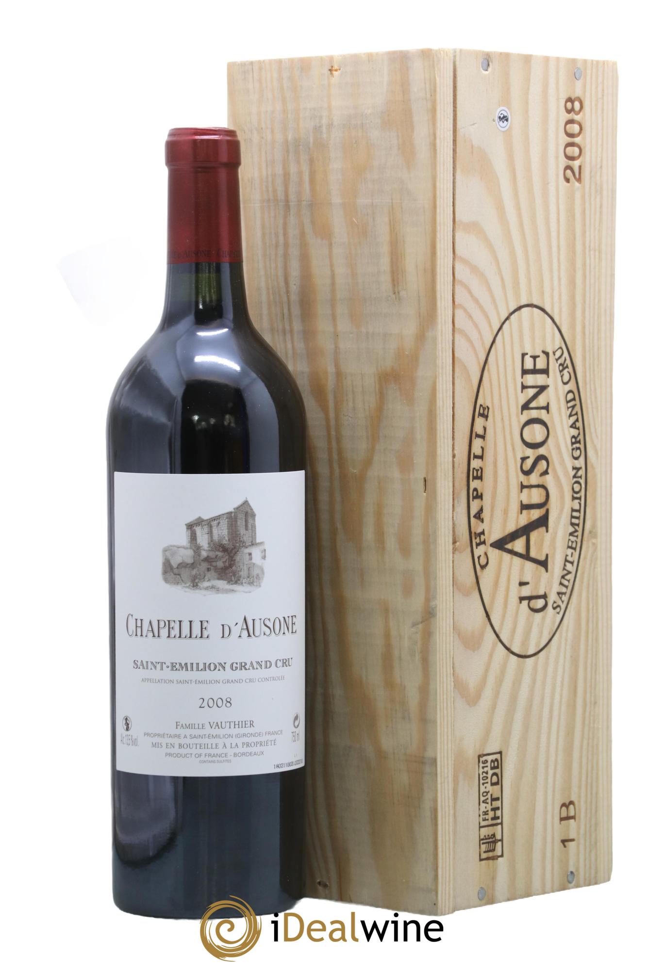 Chapelle d'Ausone Second Vin 2008 - Lotto di 1 bottiglia - 0