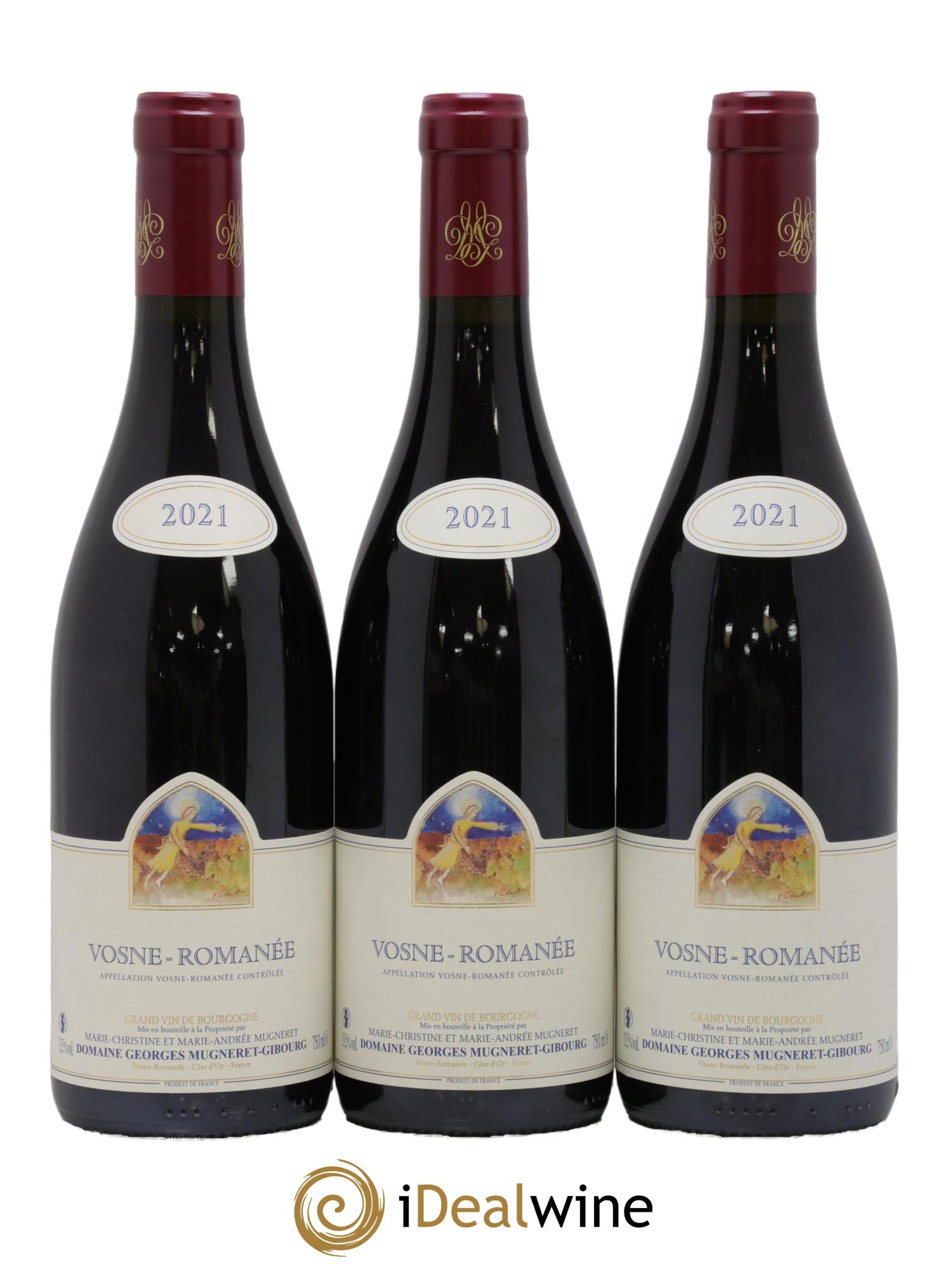 Vosne-Romanée Mugneret-Gibourg (Domaine) 2021 - Lotto di 3 bottiglie - 0