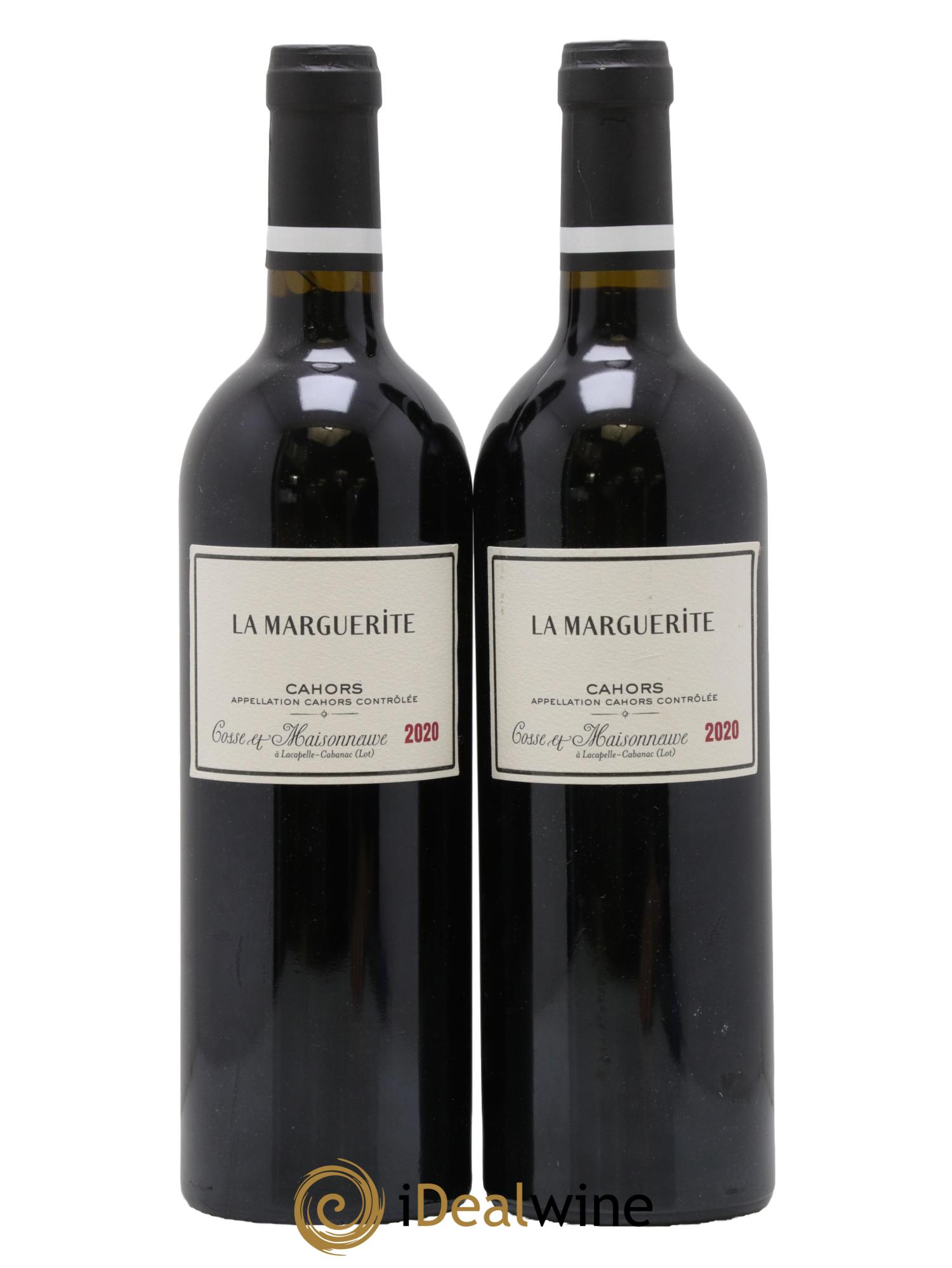 Cahors La Marguerite Cosse-Maisonneuve (Domaine) 2020 - Lot de 2 bouteilles - 0