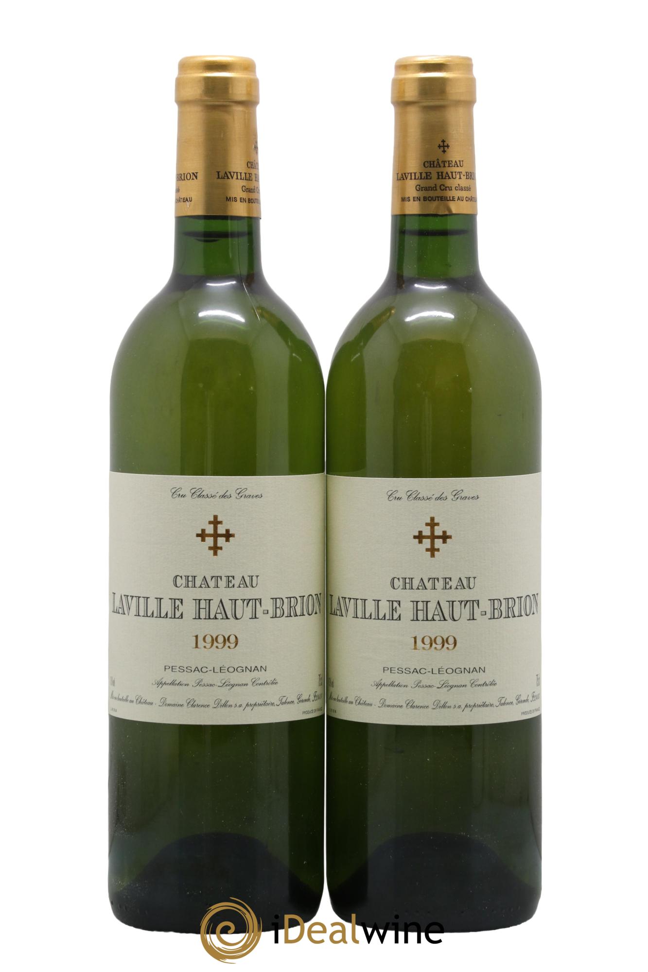 Château Laville Haut-Brion Cru Classé de Graves 1999 - Lot de 2 bouteilles - 0
