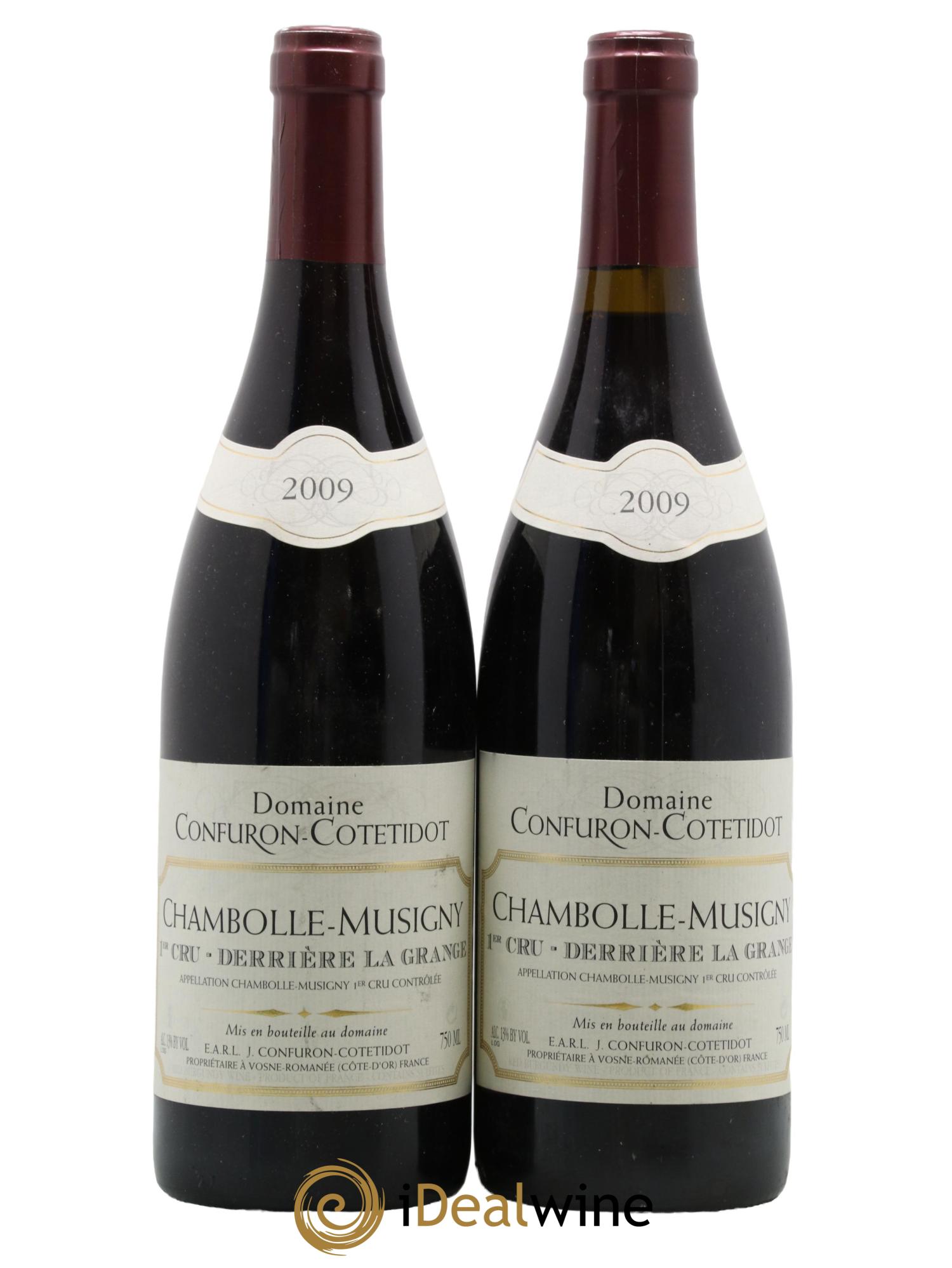 Chambolle-Musigny 1er Cru Derrière la Grange Confuron-Cotetidot 2009 - Lot de 2 bouteilles - 0