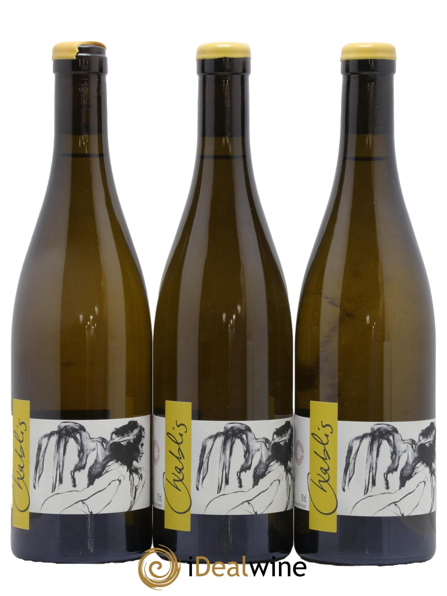 Chablis Vent d'Ange Pattes Loup (Domaine) 2018 - Lot de 3 bouteilles - 0