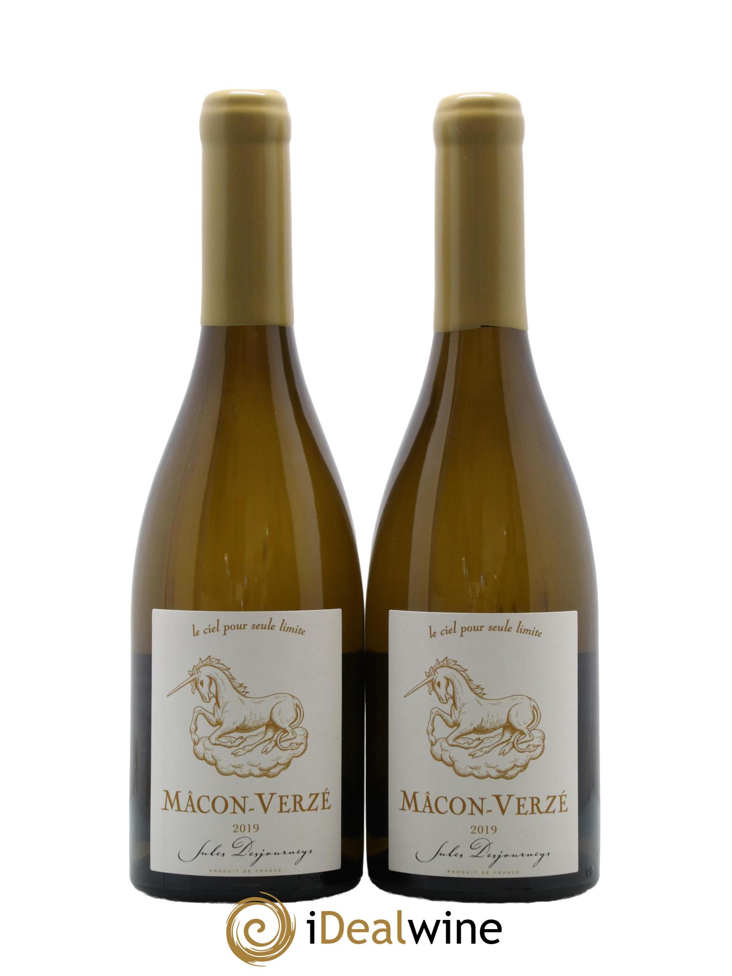 Mâcon-Verzé Jules Desjourneys 2019 - Lot de 2 bouteilles - 0