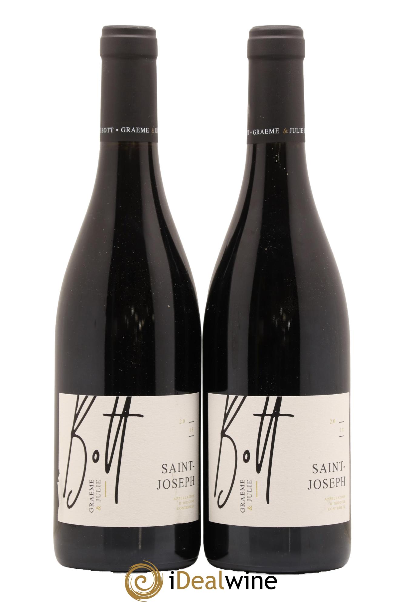Saint-Joseph Graeme & Julie Bott 2018 - Lot de 2 bouteilles - 0