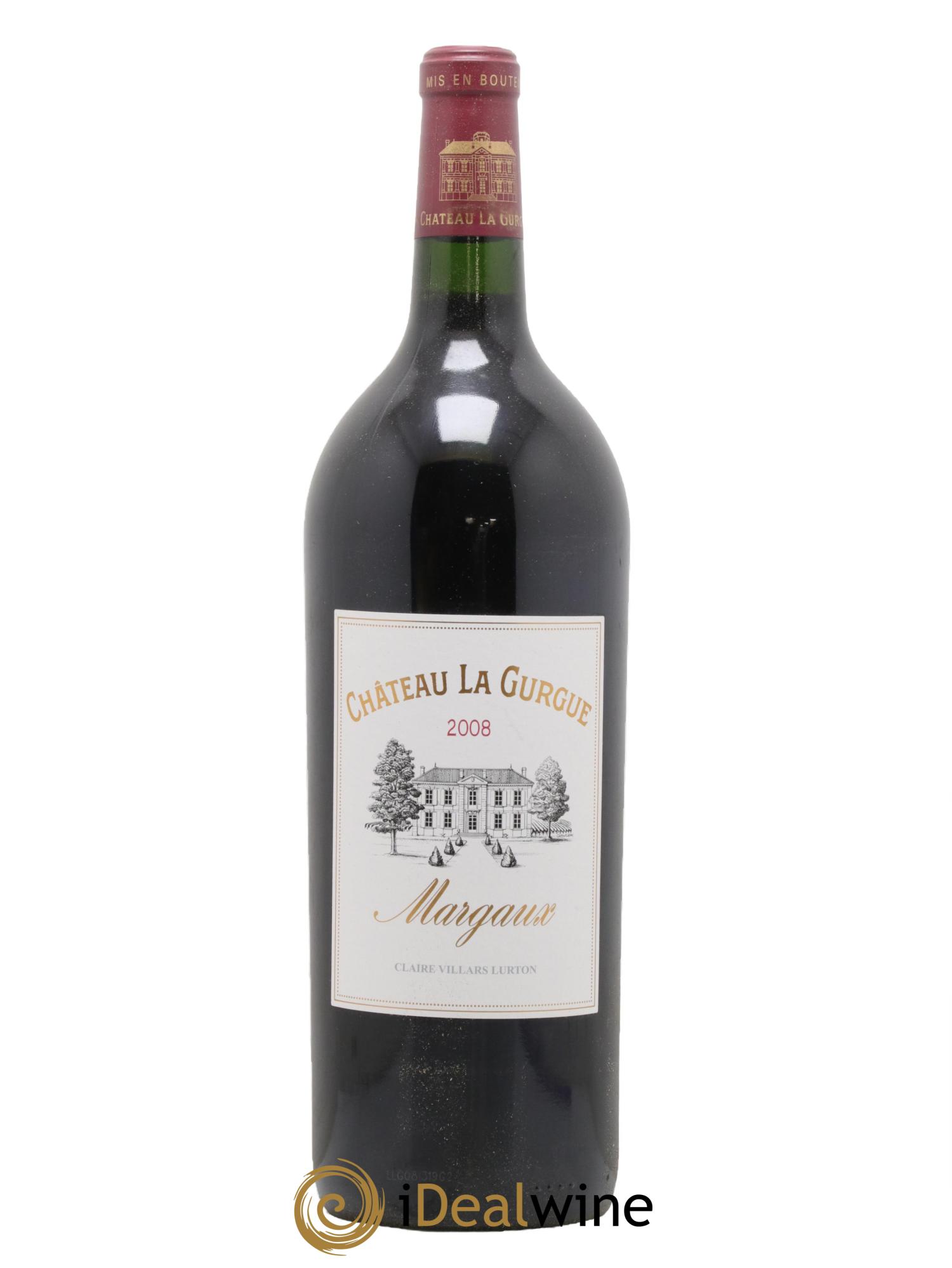Château la Gurgue Cru Bourgeois 2008 - Lot de 1 magnum - 0