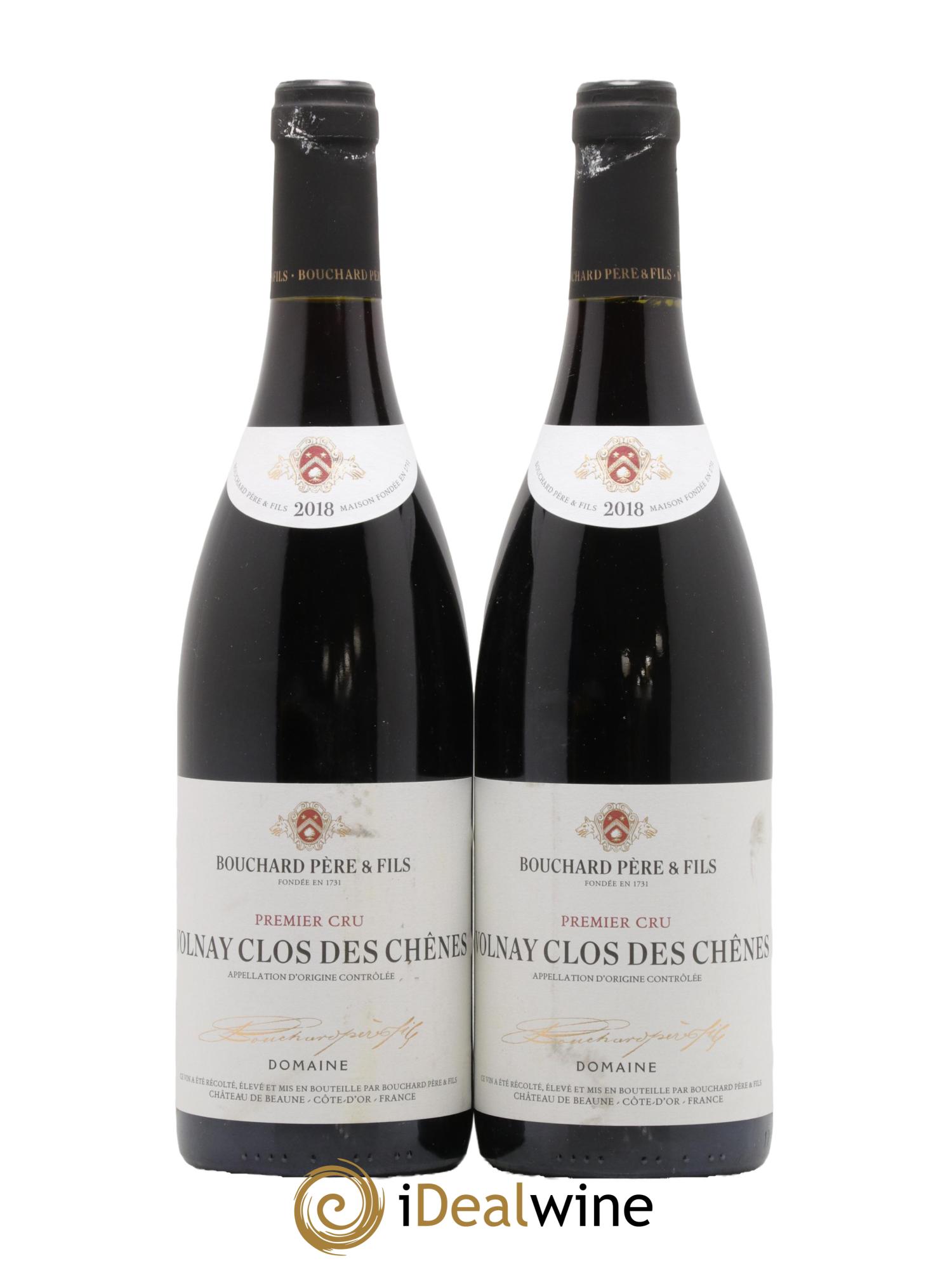 Volnay 1er Cru Clos des Chênes Bouchard Père & Fils 2018 - Lot de 2 bouteilles - 0