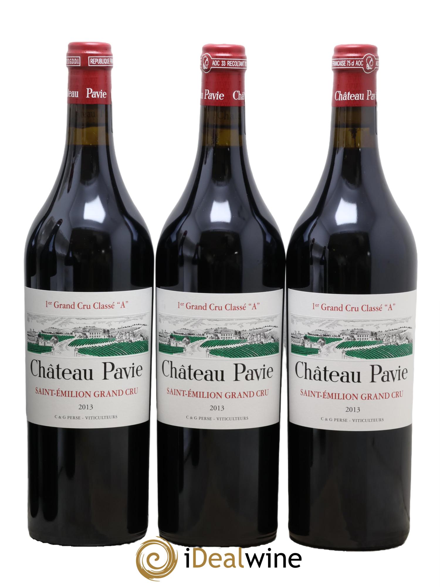 Château Pavie 1er Grand Cru Classé A 2013 - Lot of 6 bottles - 3