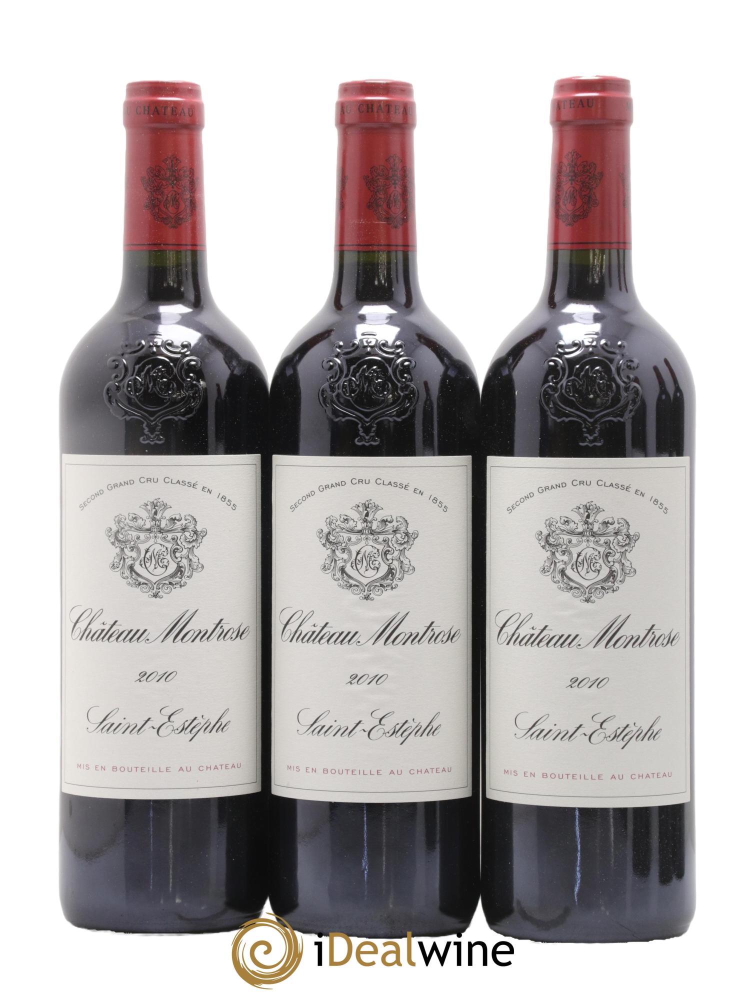 Château Montrose 2ème Grand Cru Classé 2010 - Lot de 6 bouteilles - 1
