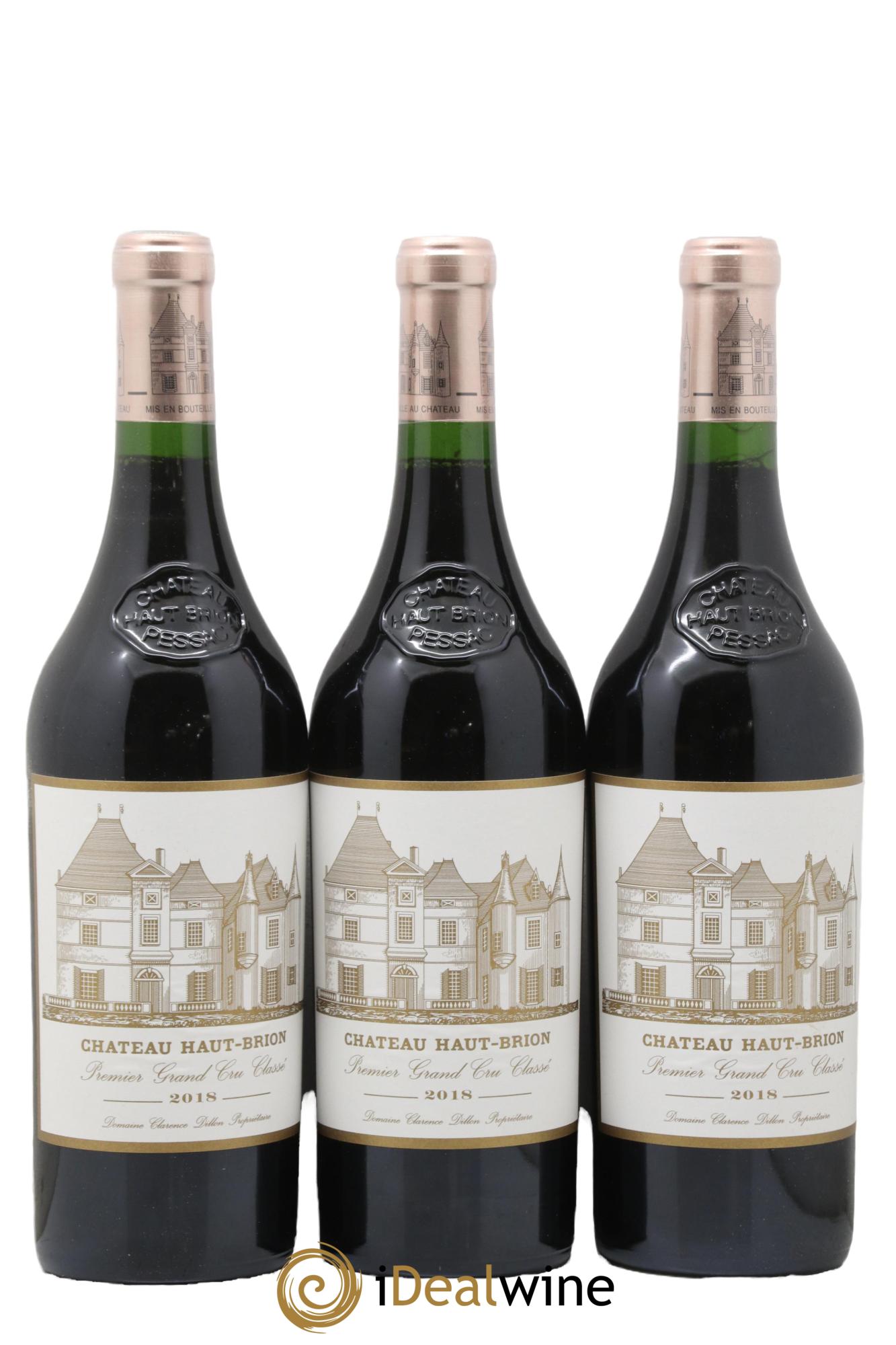 Château Haut Brion 1er Grand Cru Classé 2018 - Lot de 6 bouteilles - 3