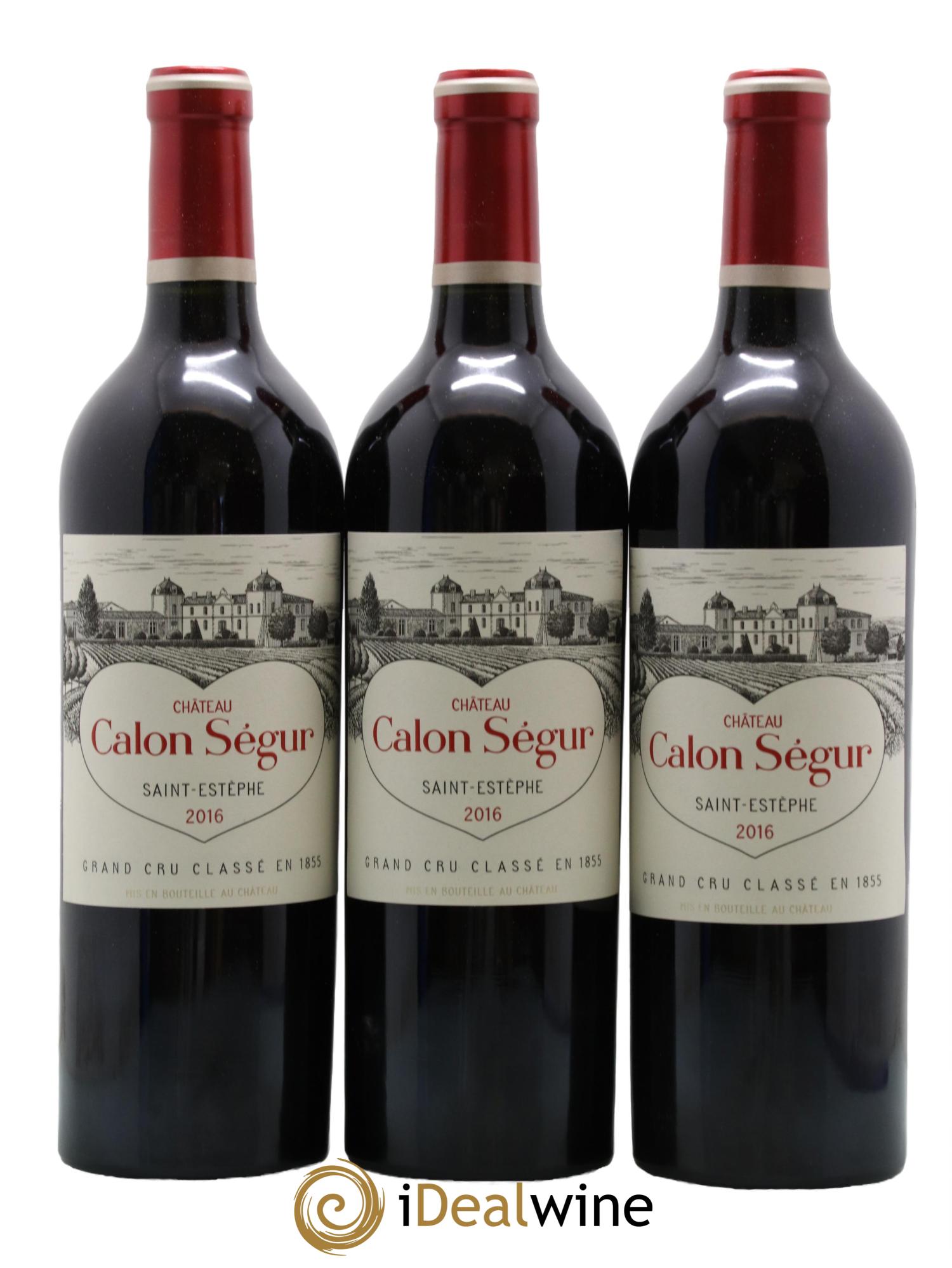Château Calon Ségur 3ème Grand Cru Classé 2016 - Lot de 12 bouteilles - 2