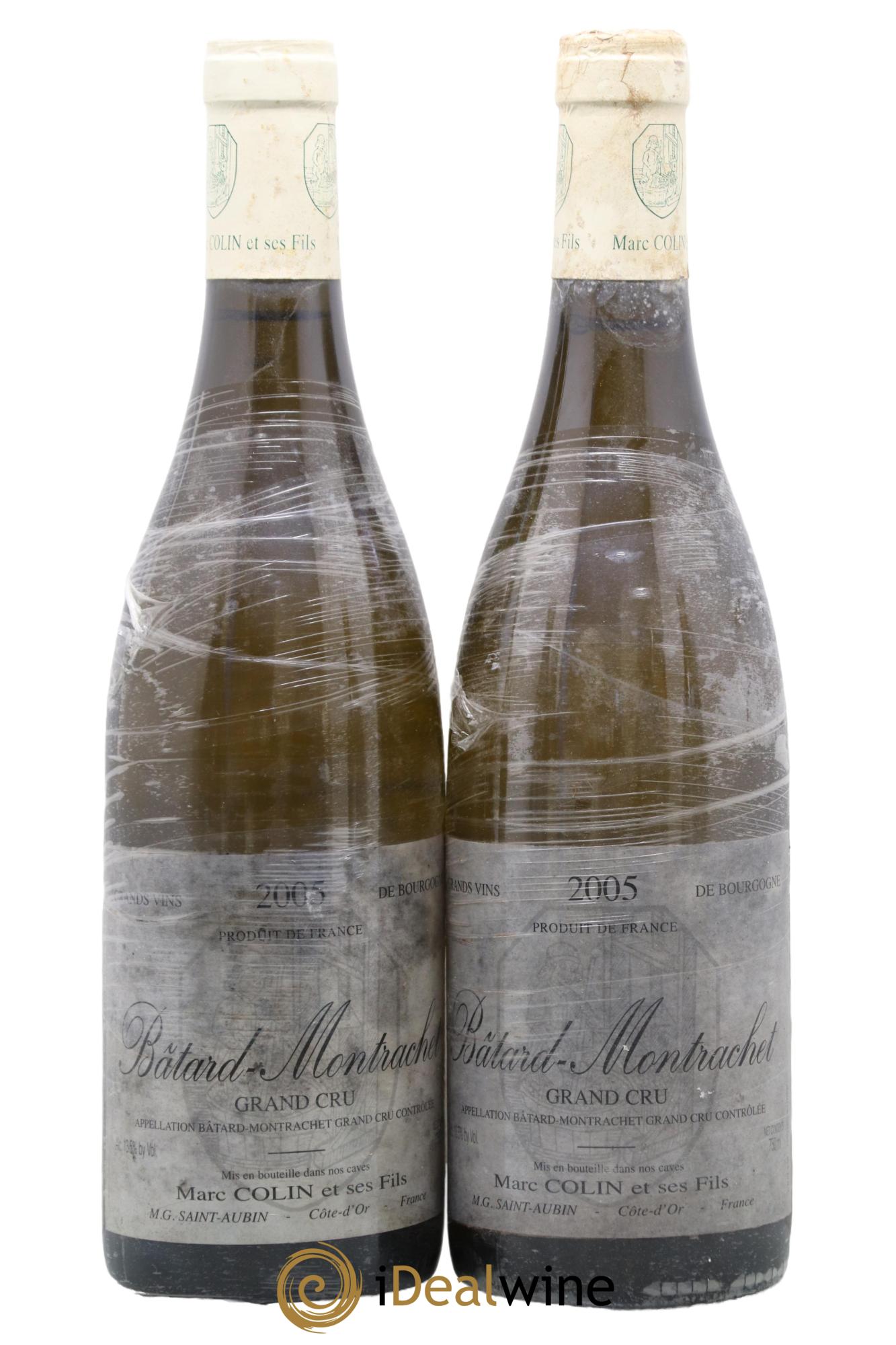 Bâtard-Montrachet Grand Cru Marc Colin & Fils 2005 - Lot de 2 bouteilles - 0