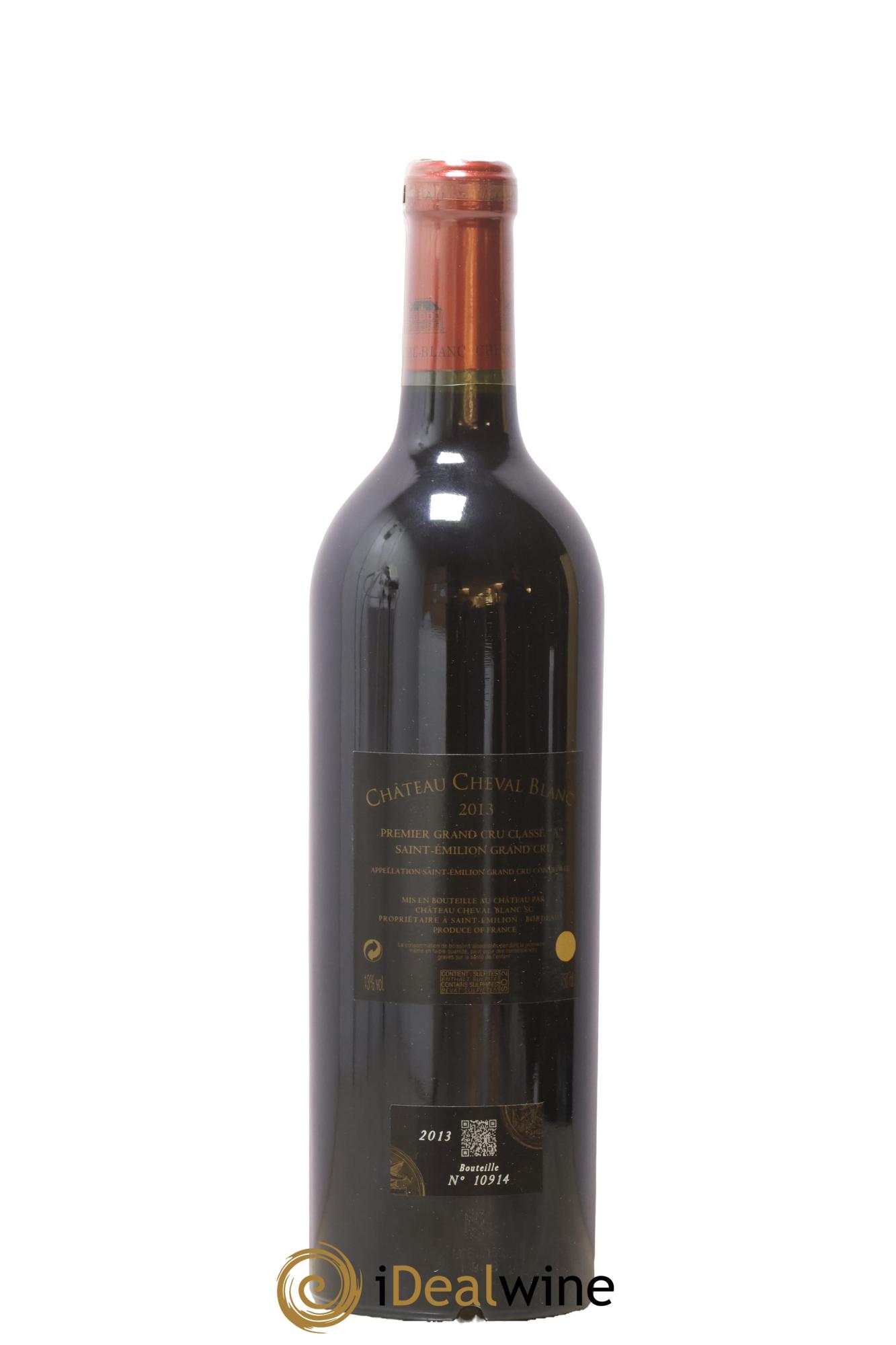 Château Cheval Blanc 1er Grand Cru Classé A 2013 - Lotto di 1 bottiglia - 1