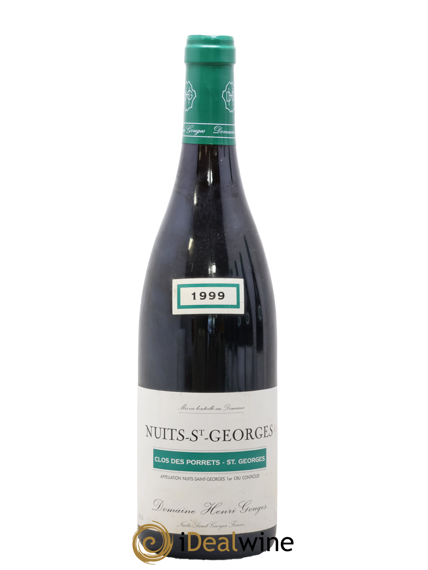 Nuits-Saint-Georges 1er Cru Clos des Porrets St Georges Henri Gouges 1999 - Lot de 1 bouteille - 0
