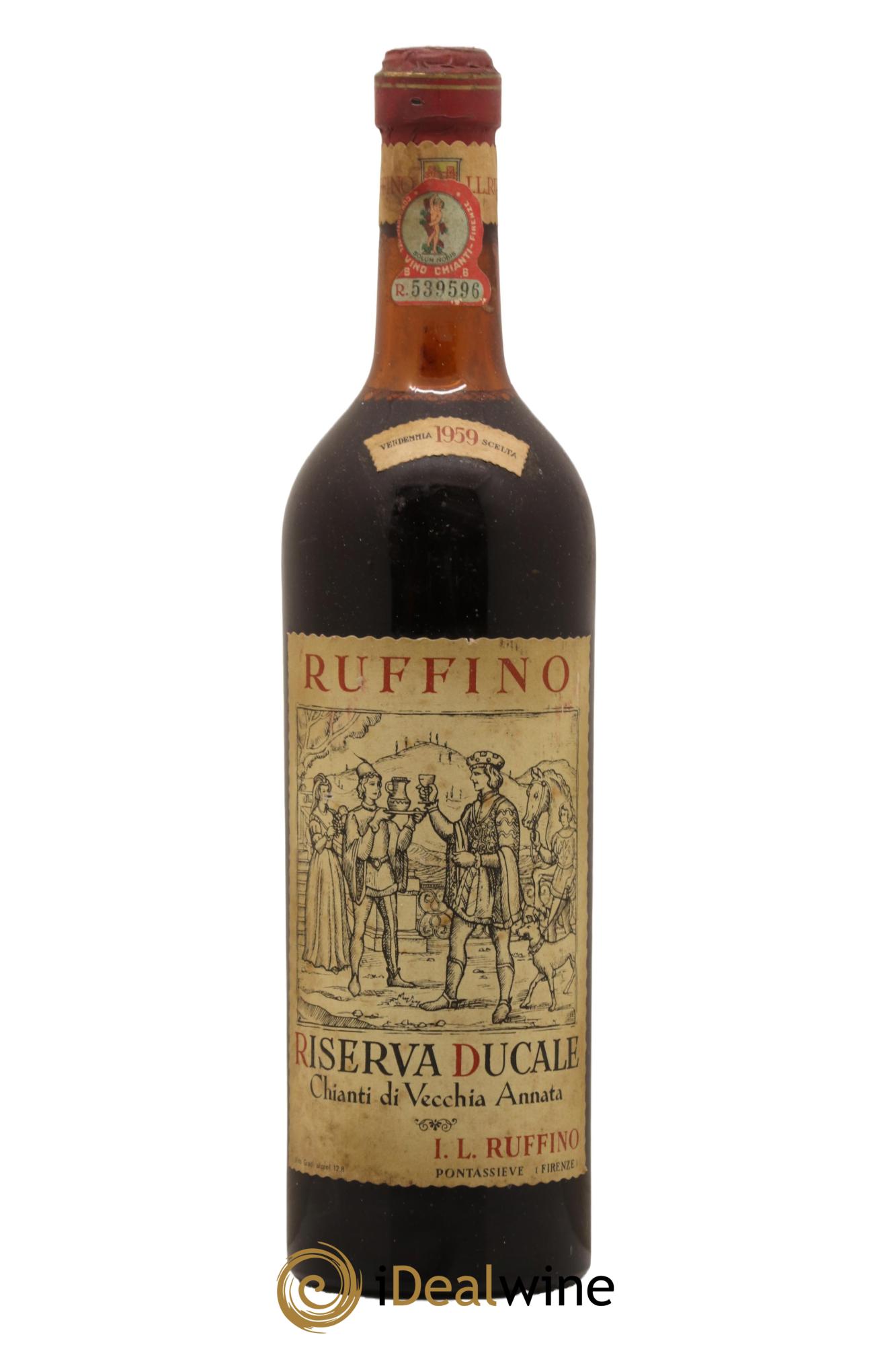 Chianti Classico DOCG Riserva Ducale Ruffino 1959 - Lot of 1 bottle - 0