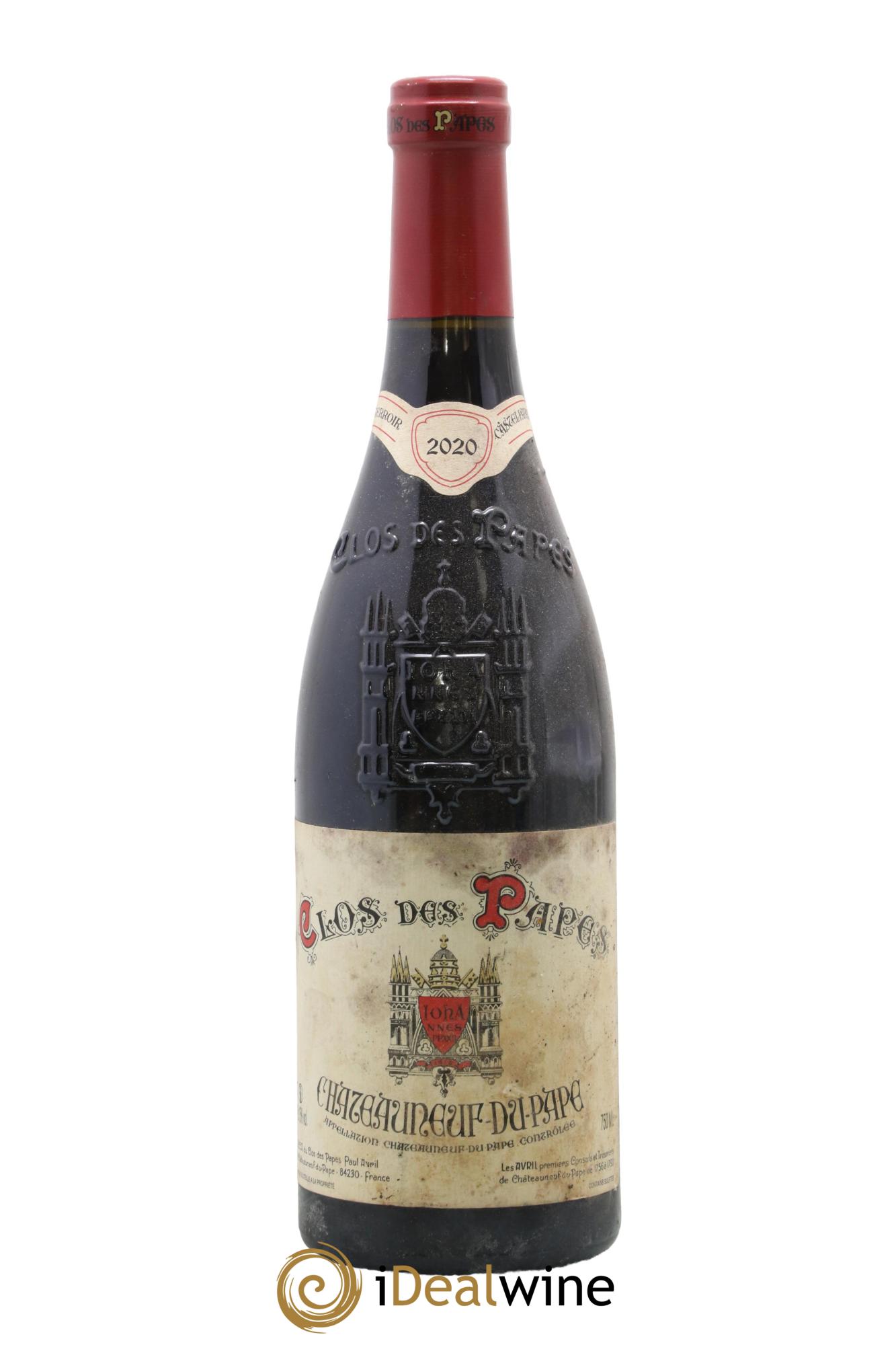 Châteauneuf-du-Pape Clos des Papes - Paul Avril 2020 - Lot de 1 bouteille - 0