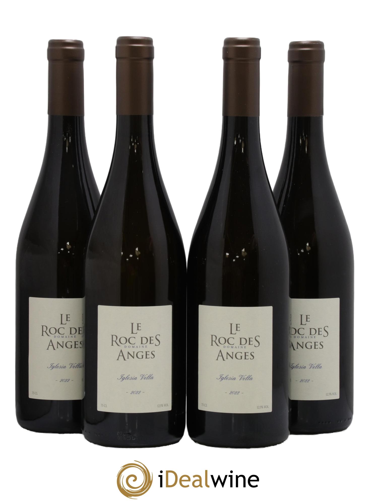 Côtes Catalanes Roc des Anges Iglesia Vella Marjorie et Stéphane Gallet 2022 - Lot de 4 bouteilles - 0