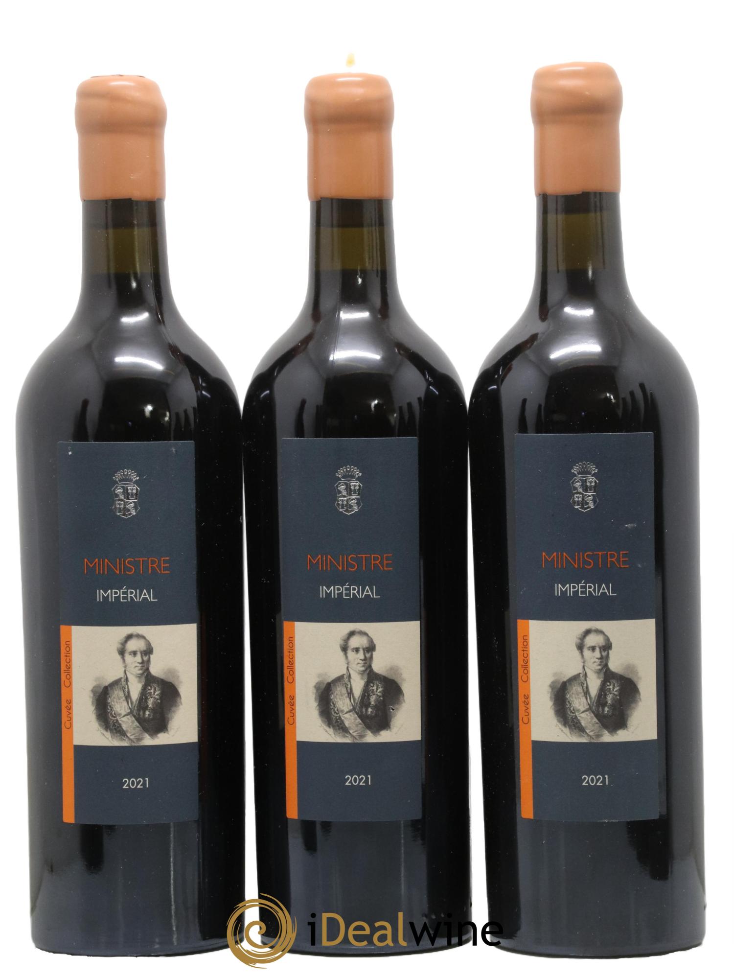 Vin de Corse Ministre Impérial Cuvée Collection Comte Abbatucci (Domaine) 2021 - Lot de 3 bouteilles - 0