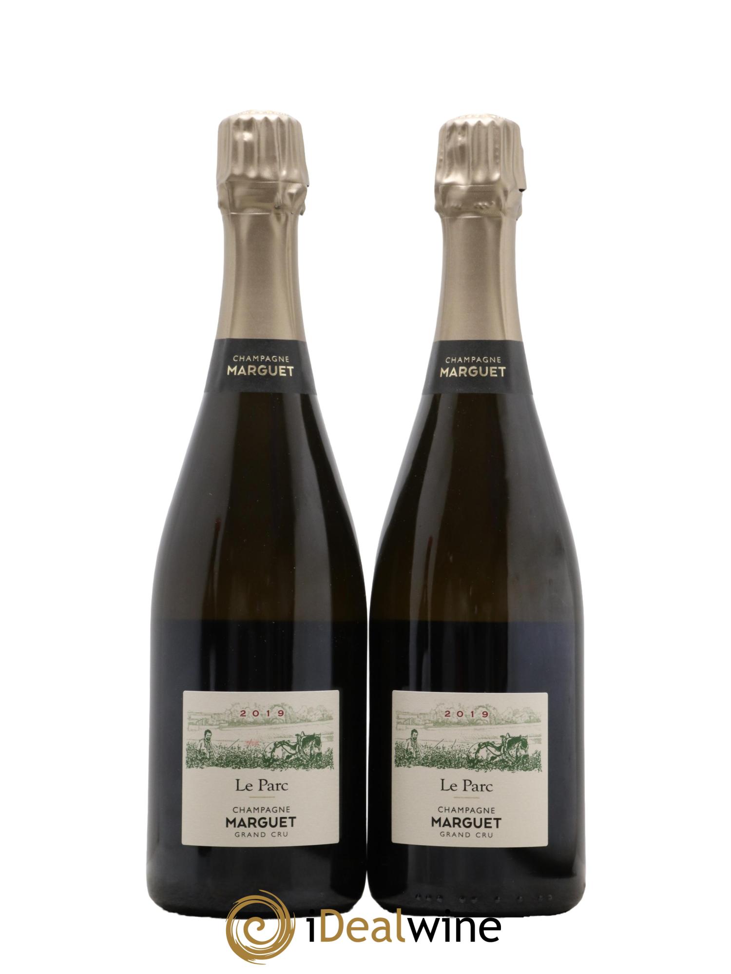 Le Parc Grand Cru Brut Nature Marguet 2019 - Lot de 2 bouteilles - 0