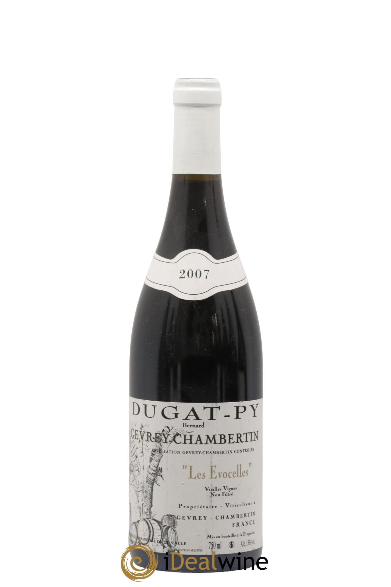 Gevrey-Chambertin Les Evocelles Vieilles Vignes Dugat-Py 2007 - Lotto di 1 bottiglia - 0