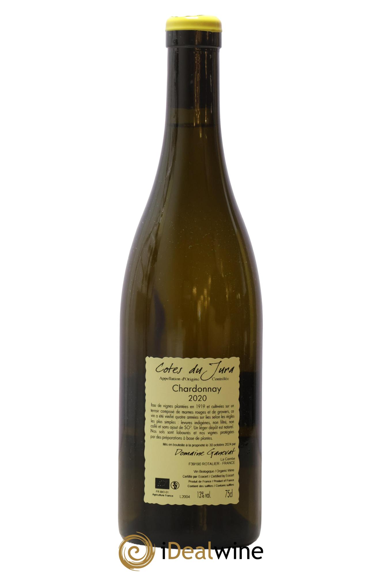 Côtes du Jura Les Grands Teppes Vieilles Vignes Jean-François Ganevat (Domaine) 2020 - Lot of 1 bottle - 1