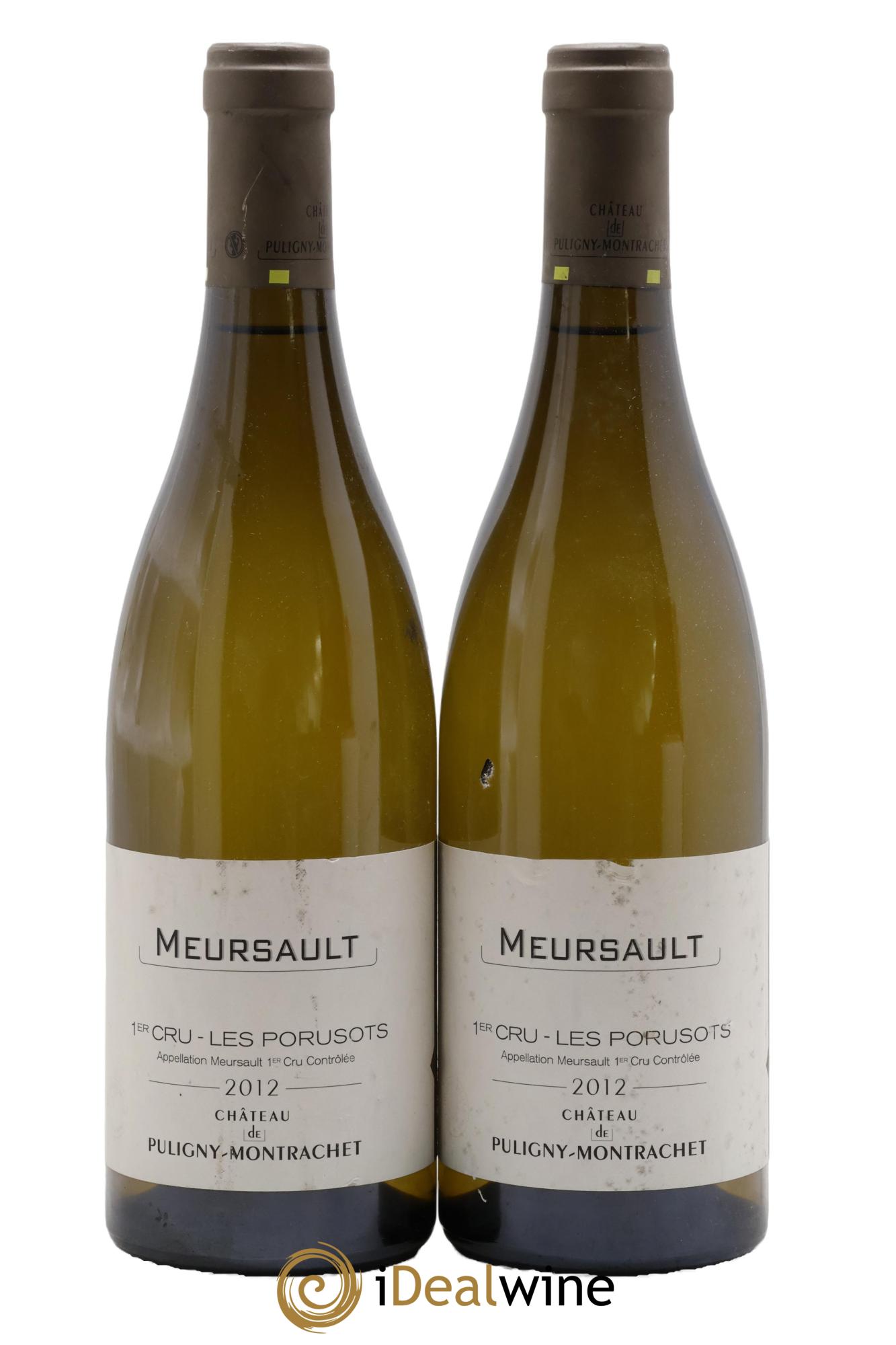 Meursault 1er Cru Les Poruzots Château de Puligny-Montrachet 2012 - Lot of 2 bottles - 0