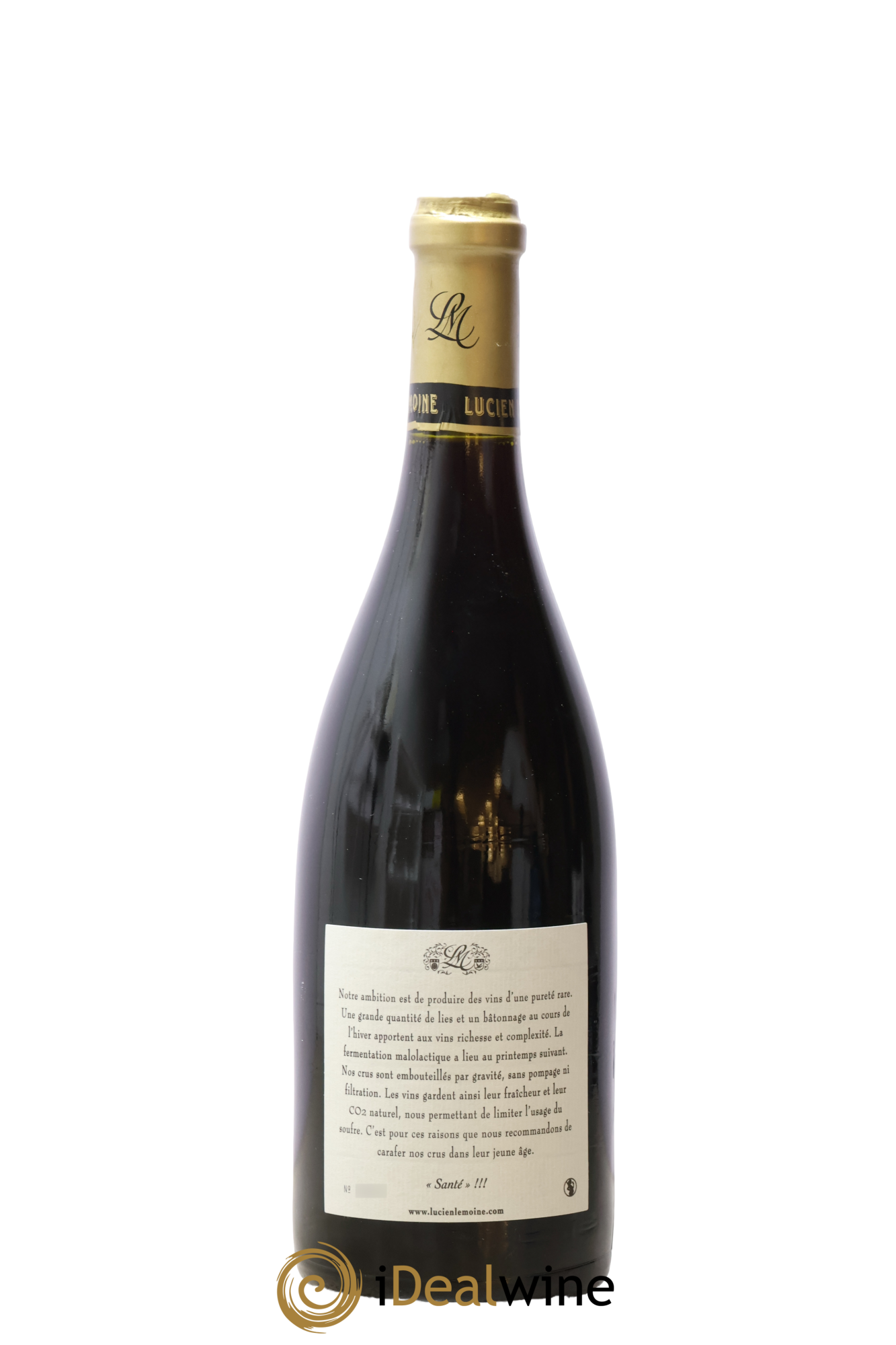 Clos de Vougeot Grand Cru Lucien Le Moine 2007 - Lot de 1 bouteille - 1