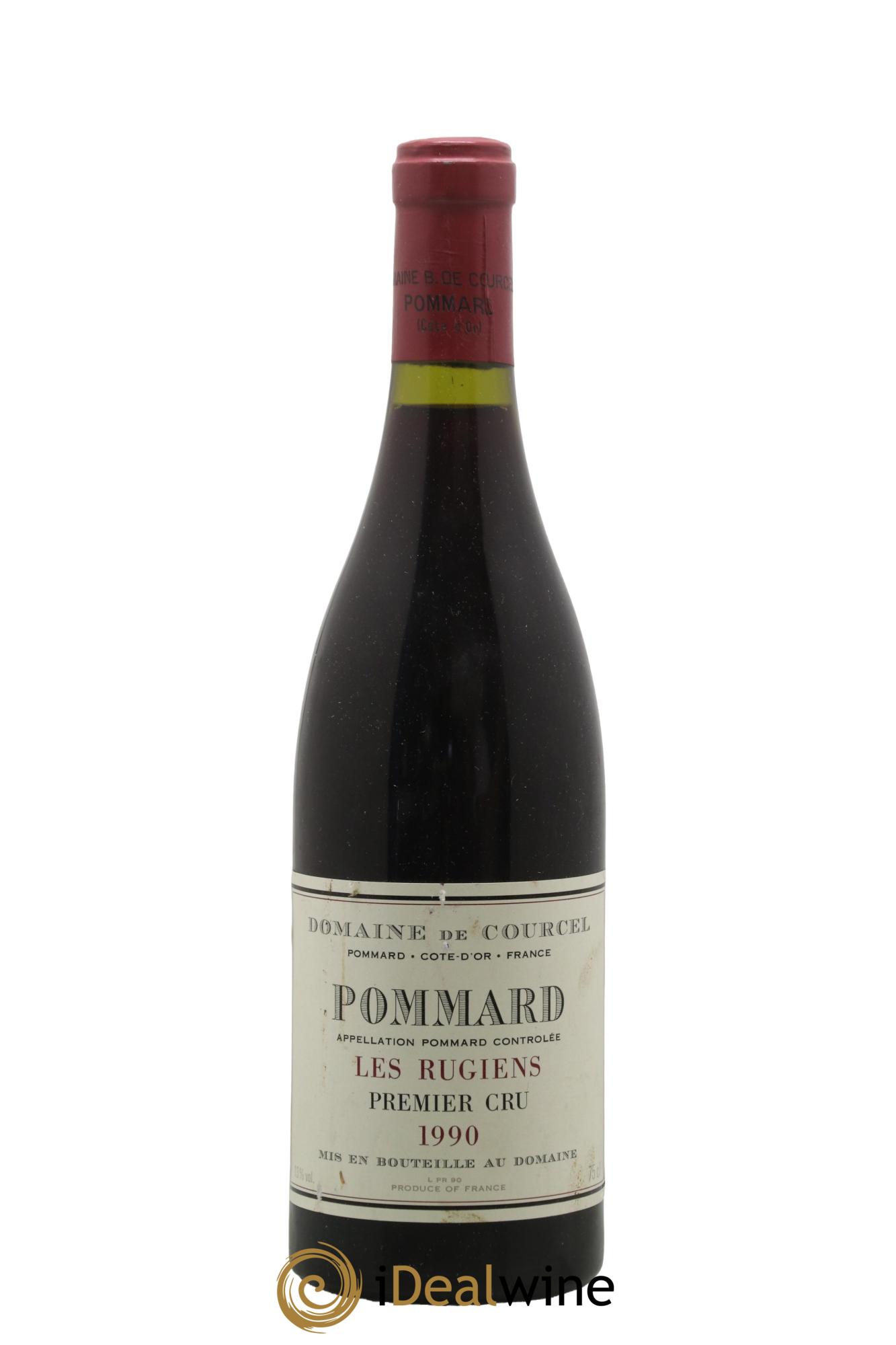 Pommard 1er Cru Les Rugiens de Courcel (Domaine) 1990 - Lot de 1 bouteille - 0