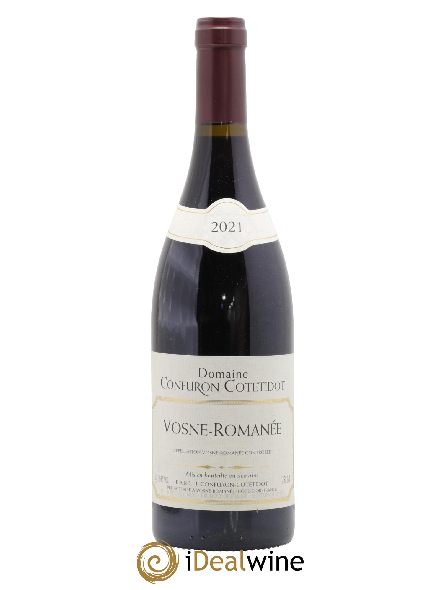 Vosne-Romanée Confuron-Cotetidot 2021 - Posten von 1 Flasche - 0