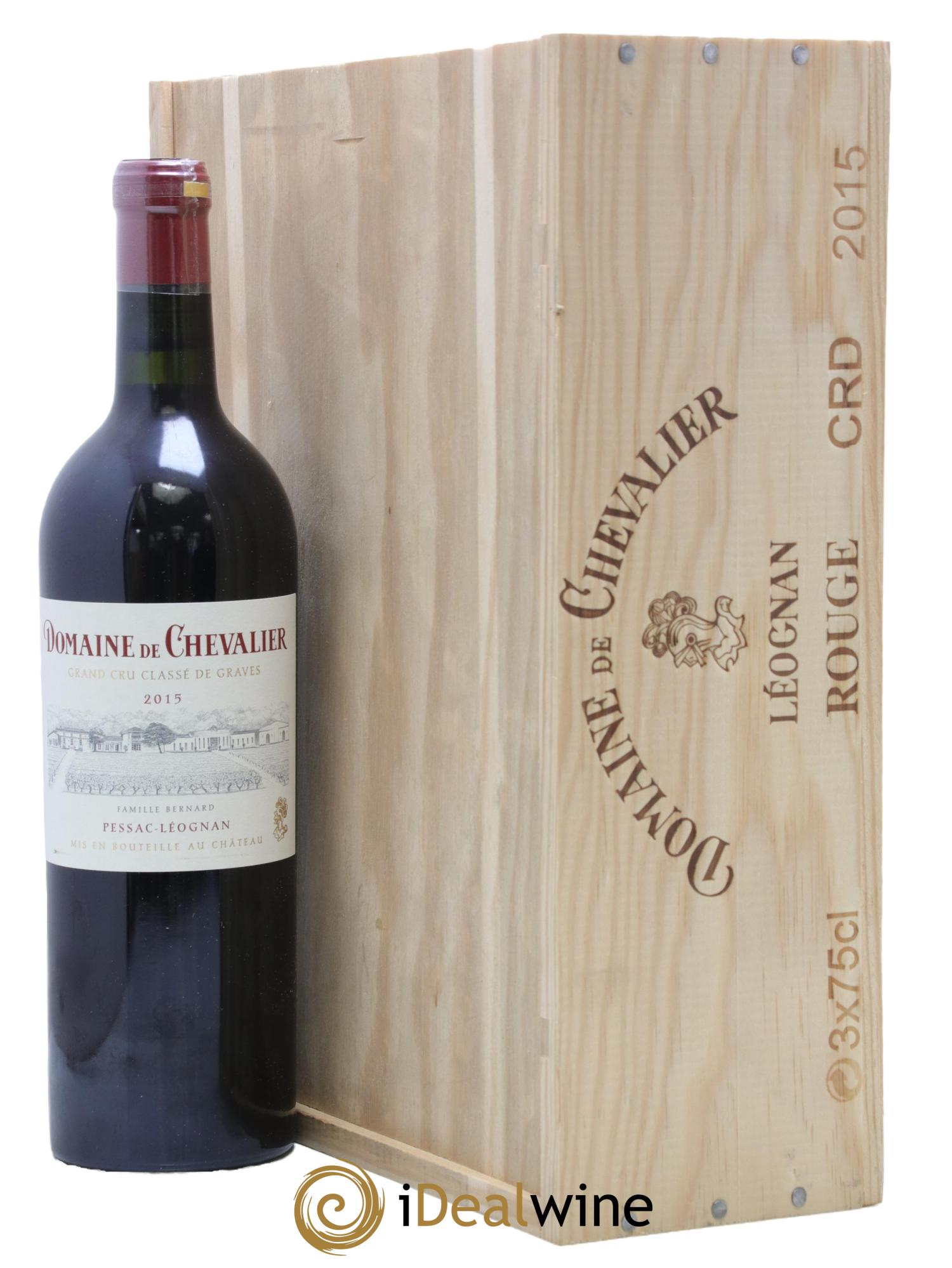 Domaine de Chevalier Cru Classé de Graves 2015 - Lot de 3 bouteilles - 1
