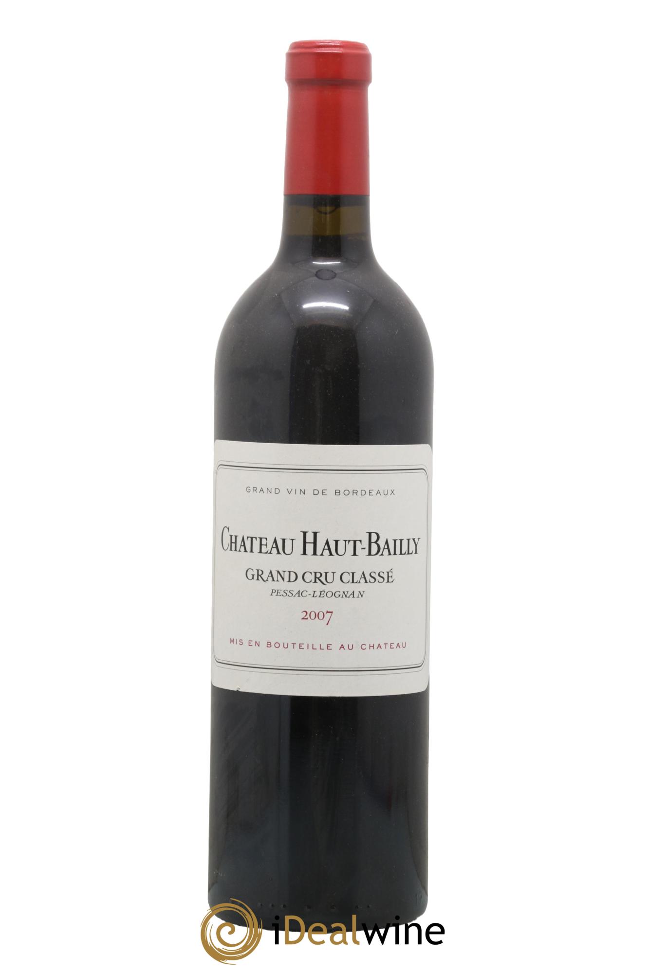 Château Haut-Bailly Cru Classé de Graves 2007 - Lot de 1 bouteille - 0