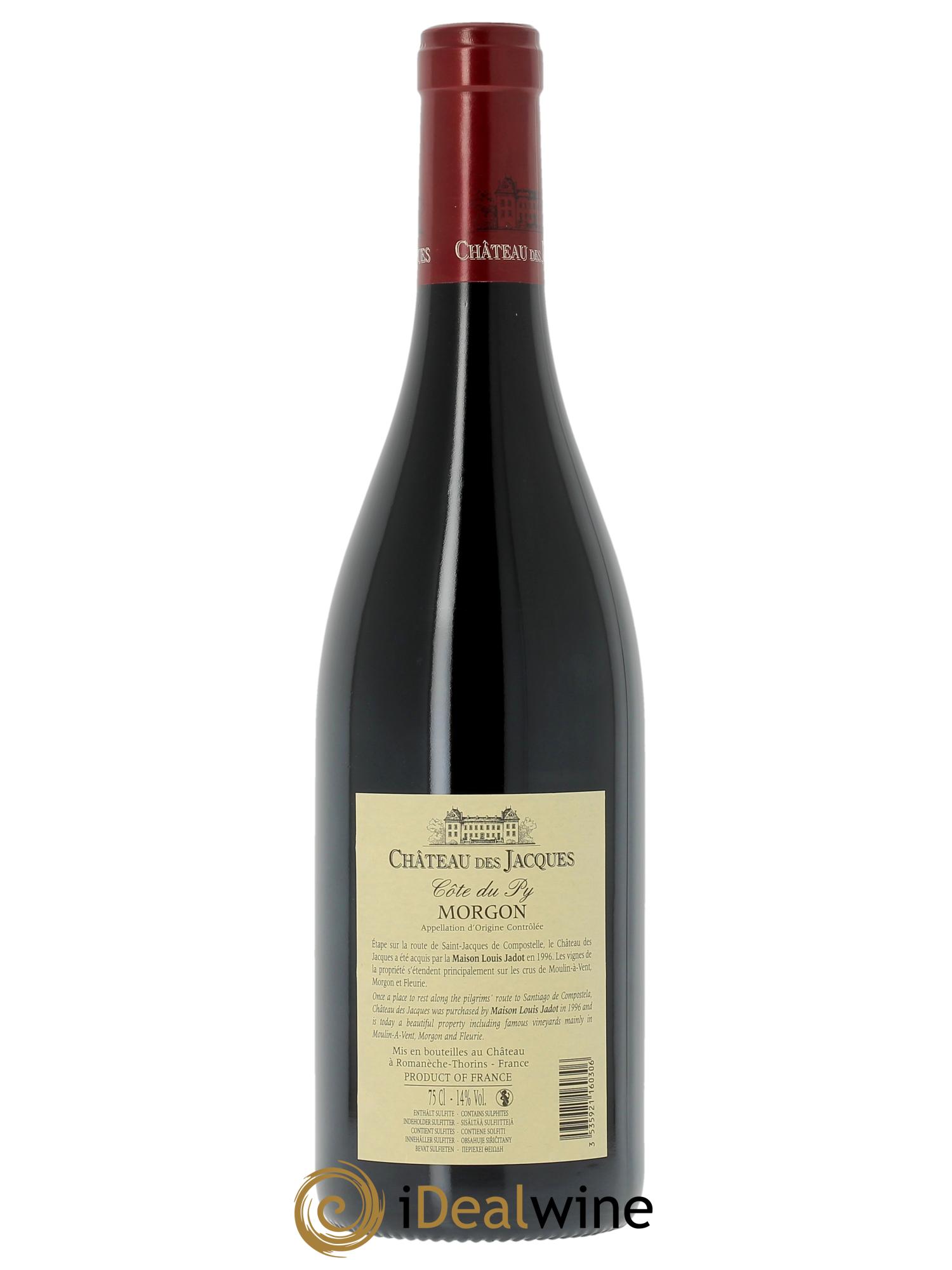 Morgon Côte du Py Château des Jacques  2022 - Lot de 1 bouteille - 1