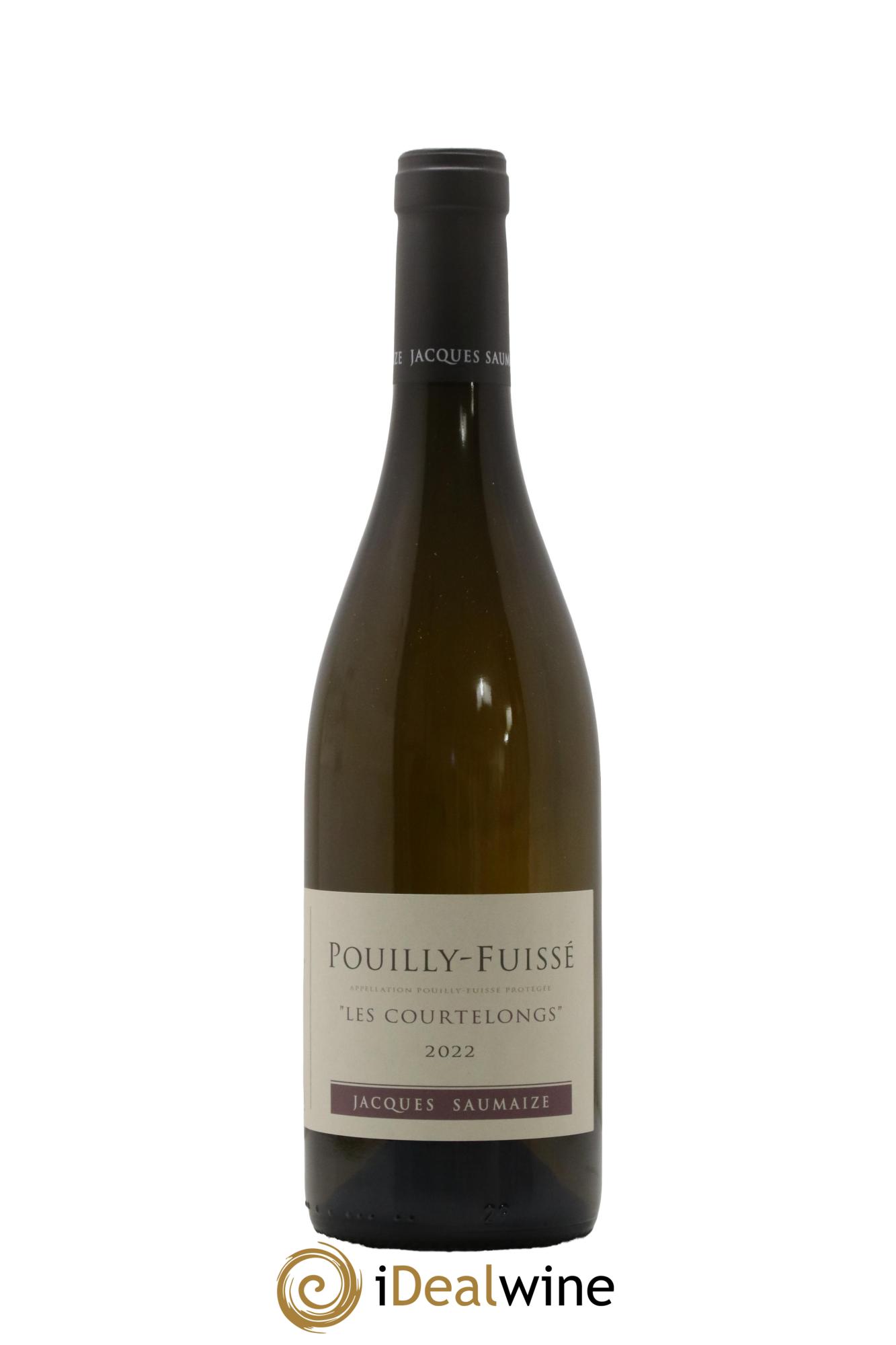 Pouilly-Fuissé Les Courtelongs Jacques et Nathalie Saumaize 2022 - Lot de 1 bouteille - 0