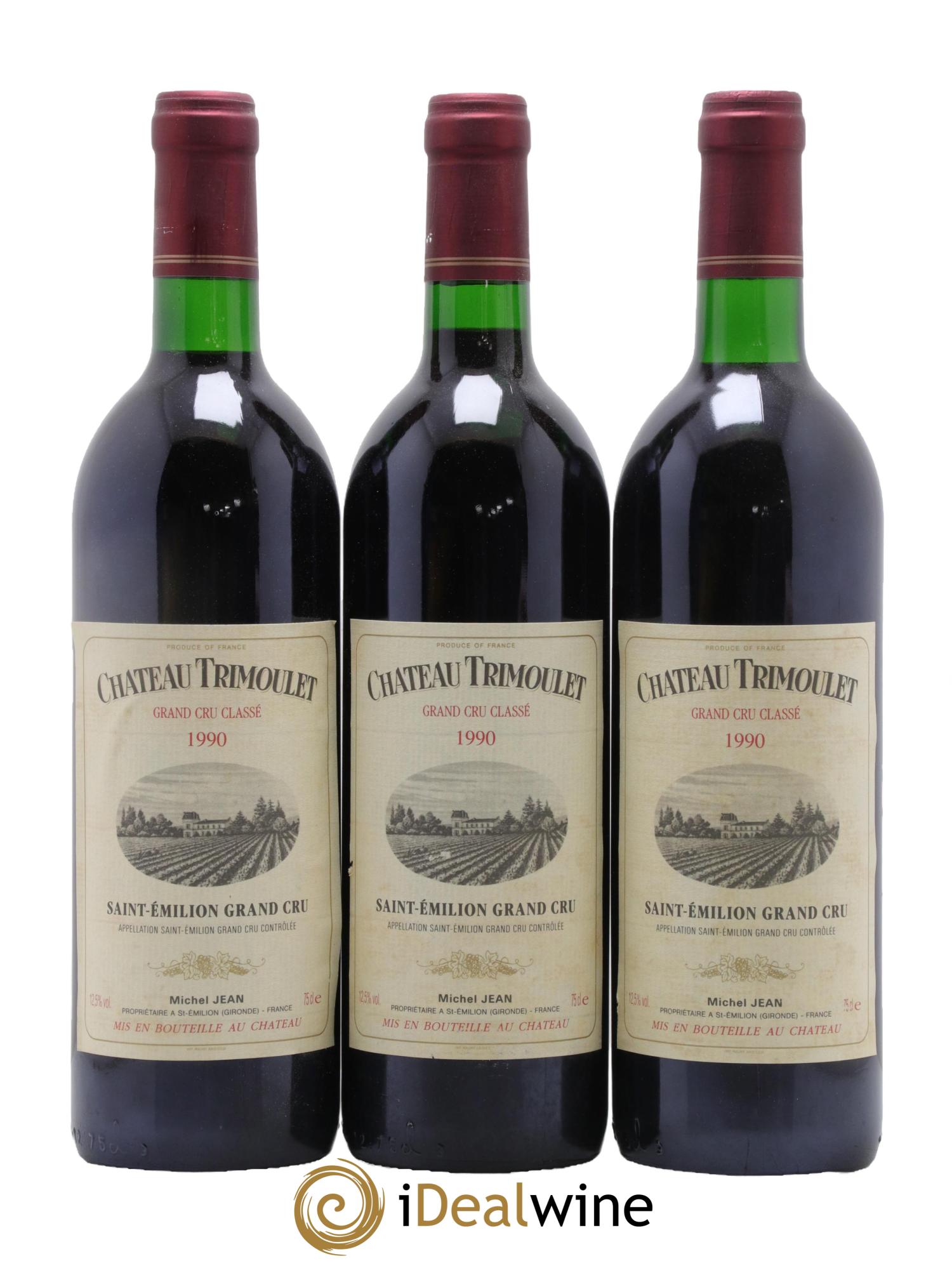 Château Trimoulet 1990 - Lot de 6 bouteilles - 2