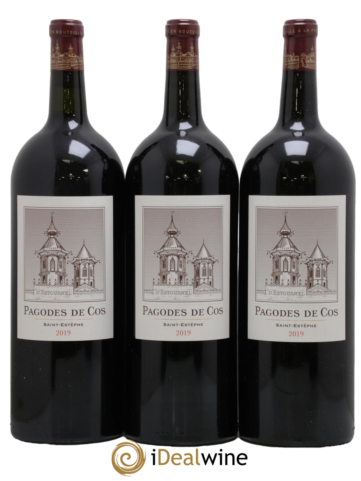 Les Pagodes de Cos Second Vin 2019 - Lot of 3 magnums - 0