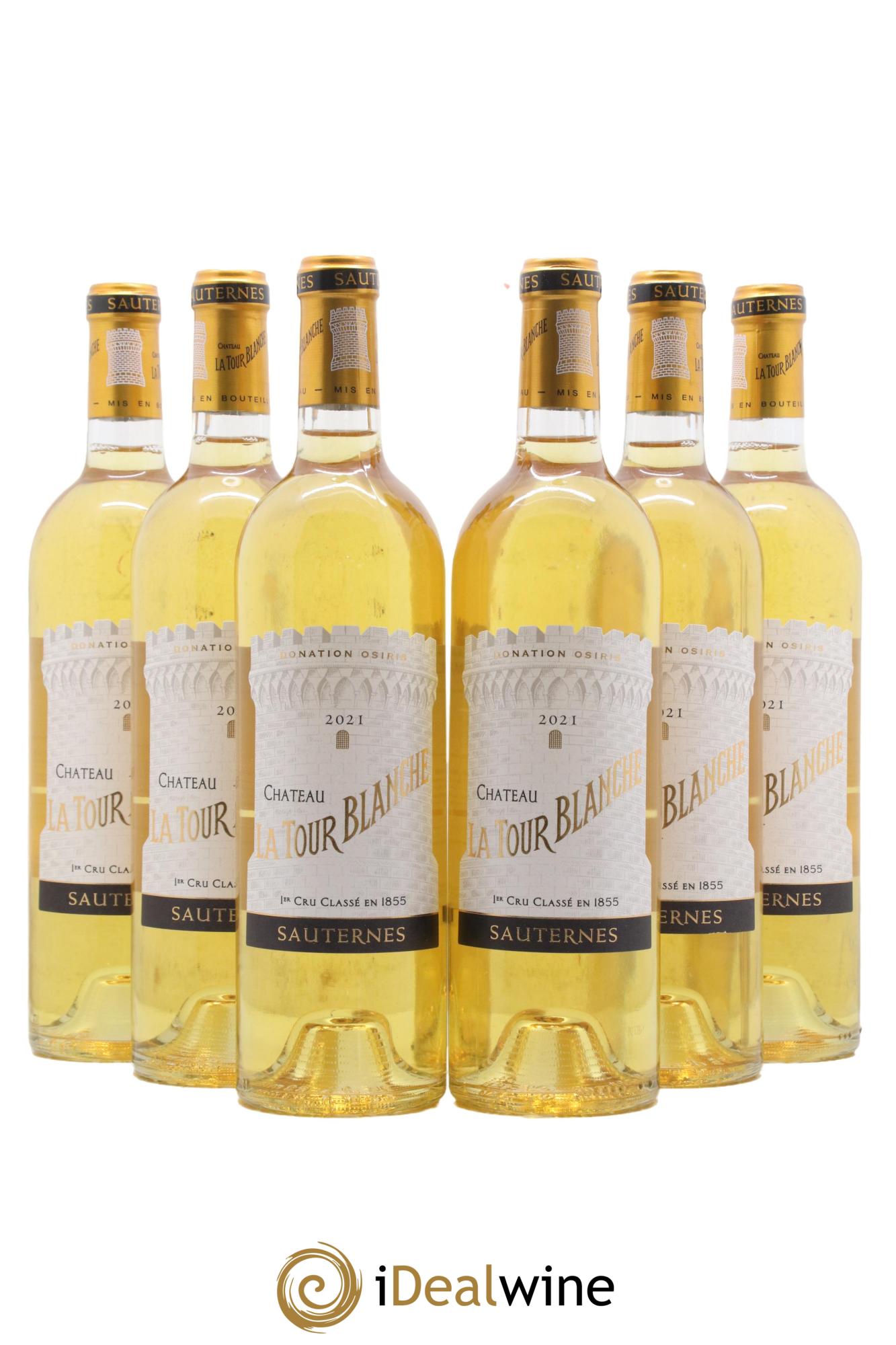 Château la Tour Blanche 1er Grand Cru Classé 2021 - Lotto di 6 bottiglie - 0