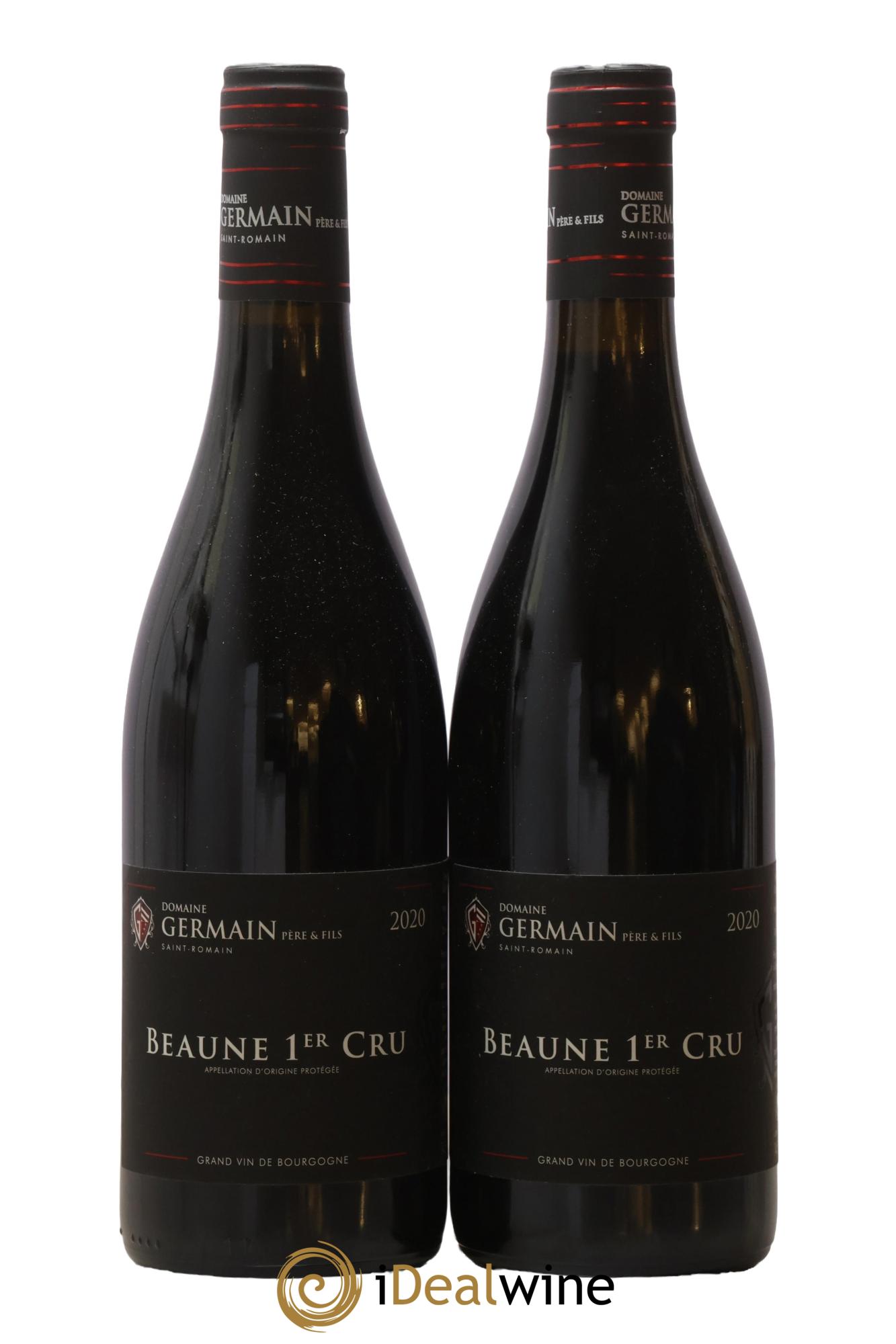 Beaune 1er Cru Domaine Germain Père et Fils 2020 - Lot de 2 bouteilles - 0