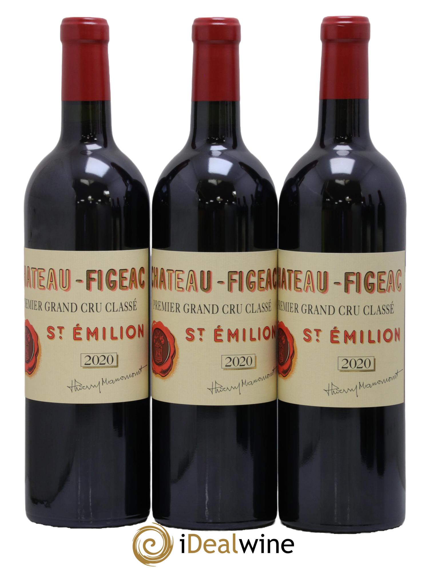 Château Figeac 1er Grand Cru Classé A  2020 - Lot de 6 bouteilles - 1