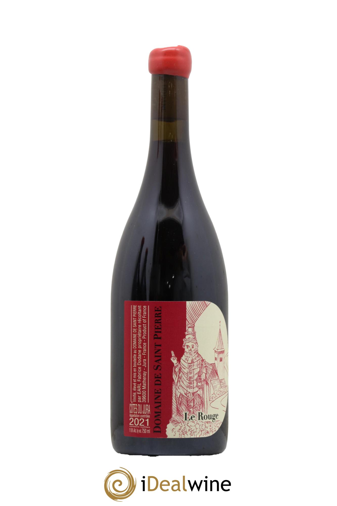 Arbois Le Rouge Saint-Pierre (Domaine) Fabrice Dodane 2021 - Lot de 1 bouteille - 0