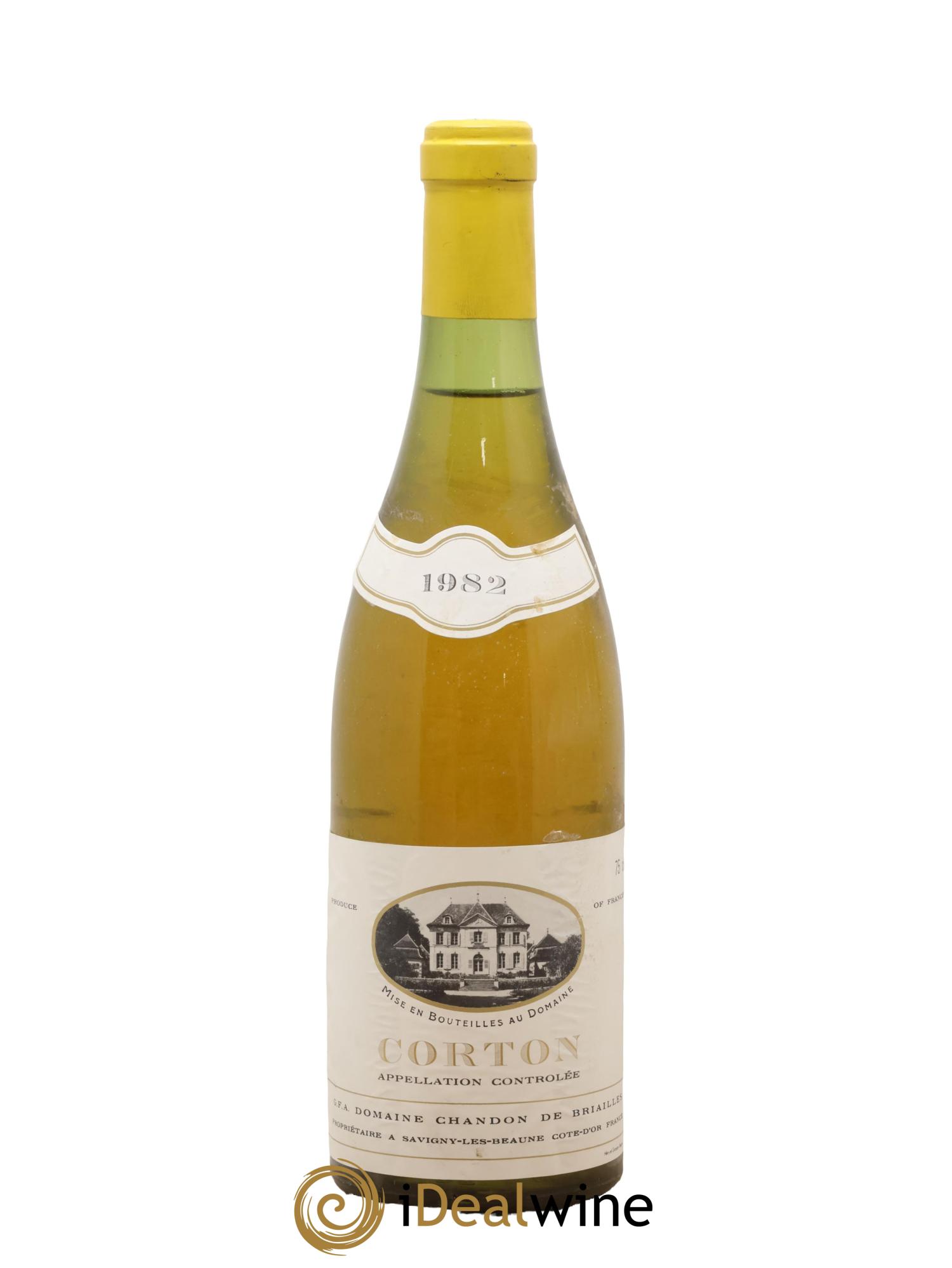 Corton Grand Cru Chandon de Briailles 1982 - Lot de 1 bouteille - 0