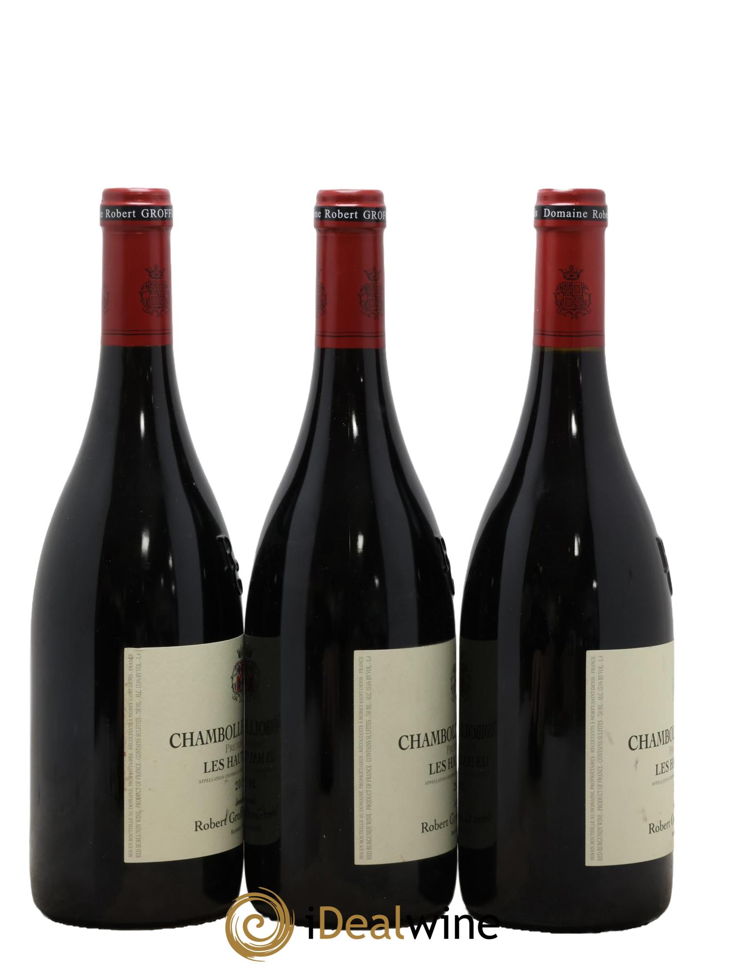 Chambolle-Musigny 1er Cru Les Hauts Doix Robert Groffier Père & Fils (Domaine) 2019 - Lotto di 3 bottiglie - 1