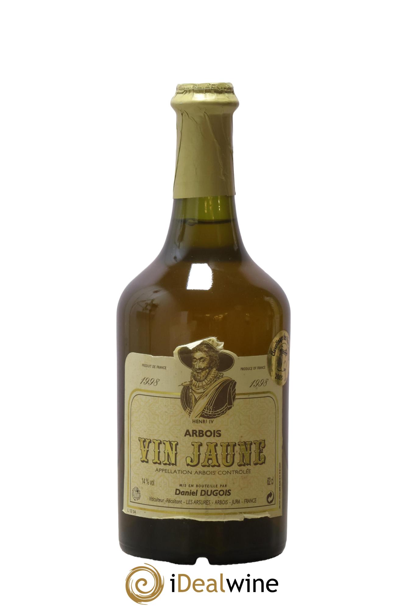 Arbois Vin Jaune Dugois 1998 - Lot of 1 Clavelin - 0