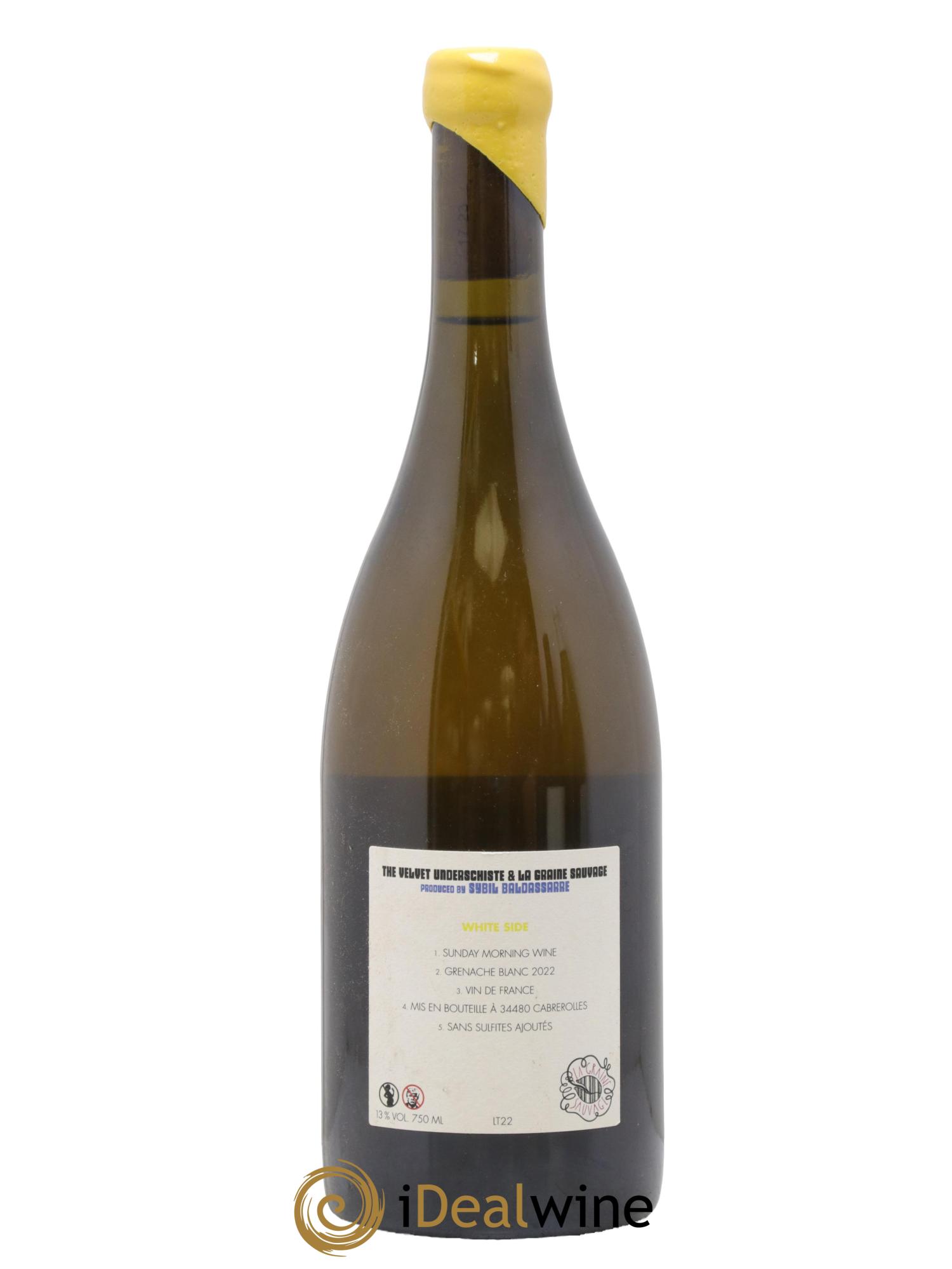 Vin de France The Velvet Underschiste & La Graine Sauvage 2022 - Lot of 1 bottle - 1