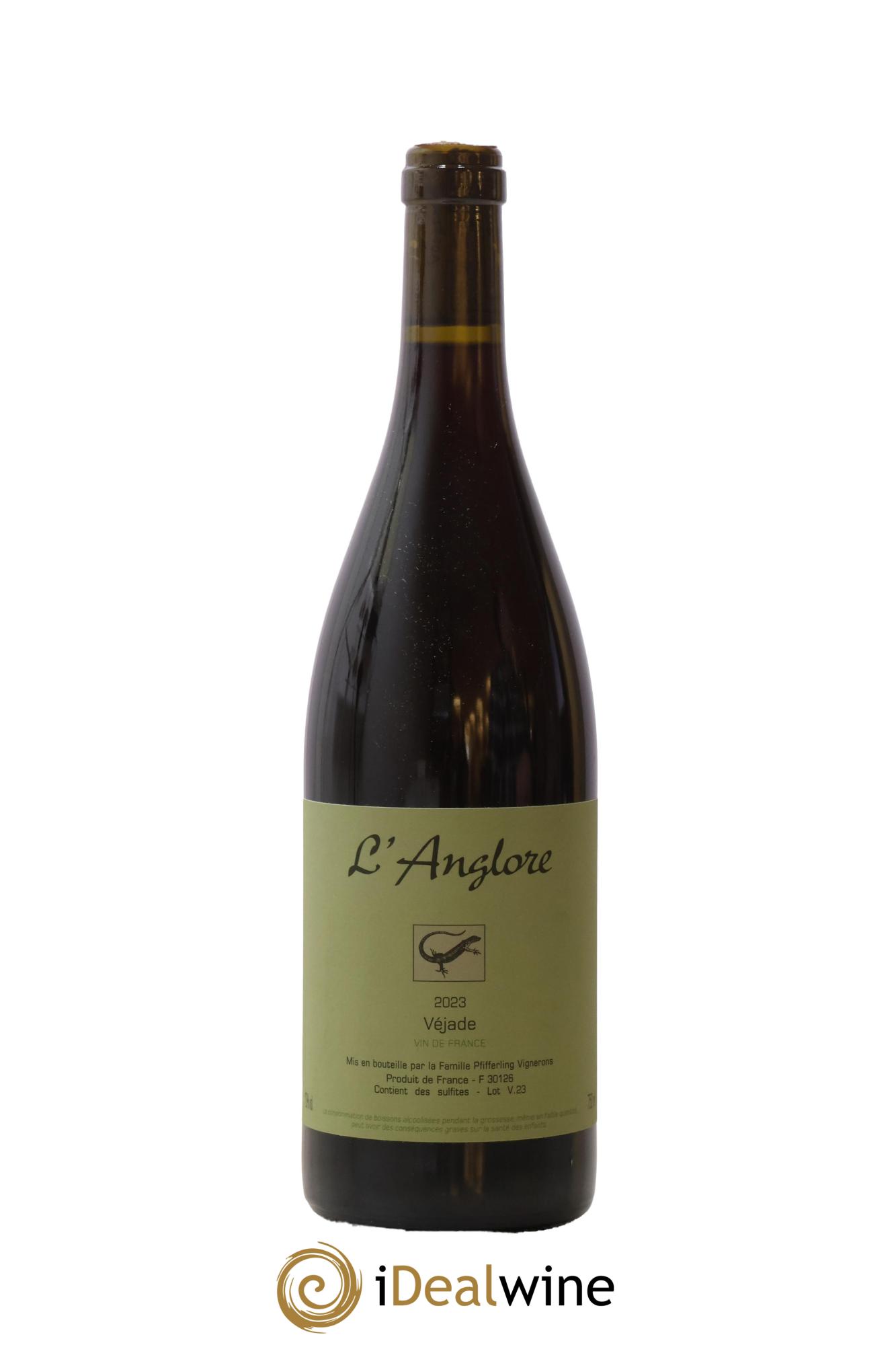 Vin de France Véjade L'Anglore 2023 - Lot de 1 bouteille - 0