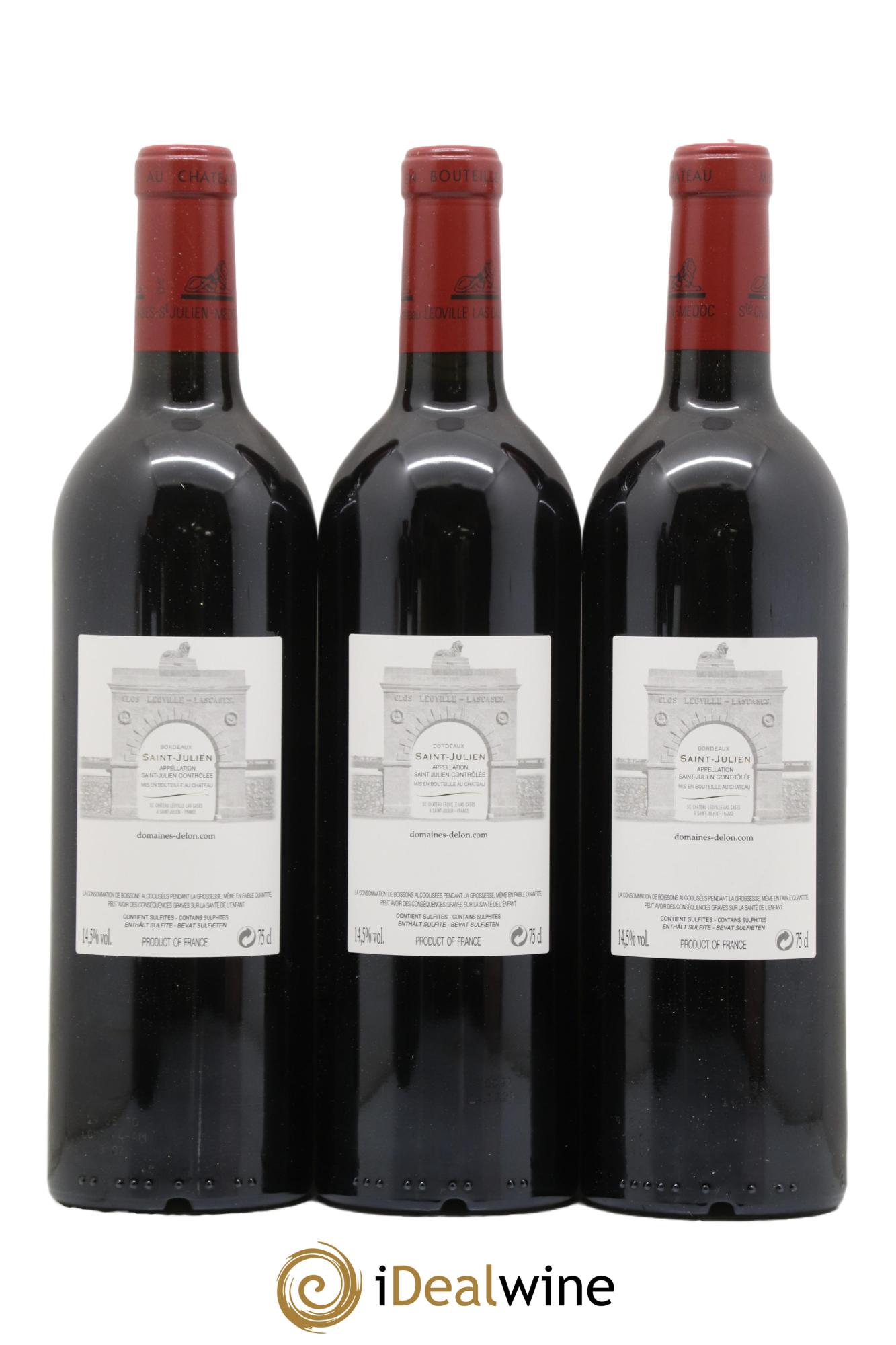 Château Léoville Las Cases 2ème Grand Cru Classé 2018 - Lot de 6 bouteilles - 2