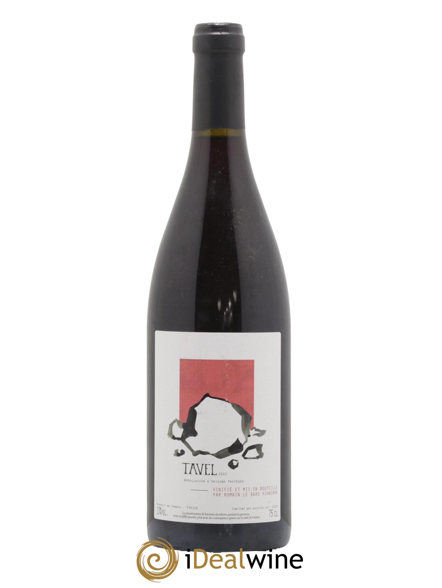 Tavel Romain Le Bars 2022 - Lot de 1 bouteille - 0