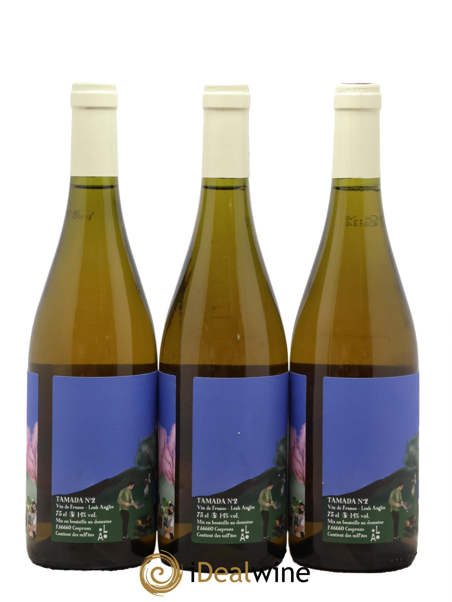Collioure Tamada N°2 Léah Anglès - Lot of 3 bottles - 1