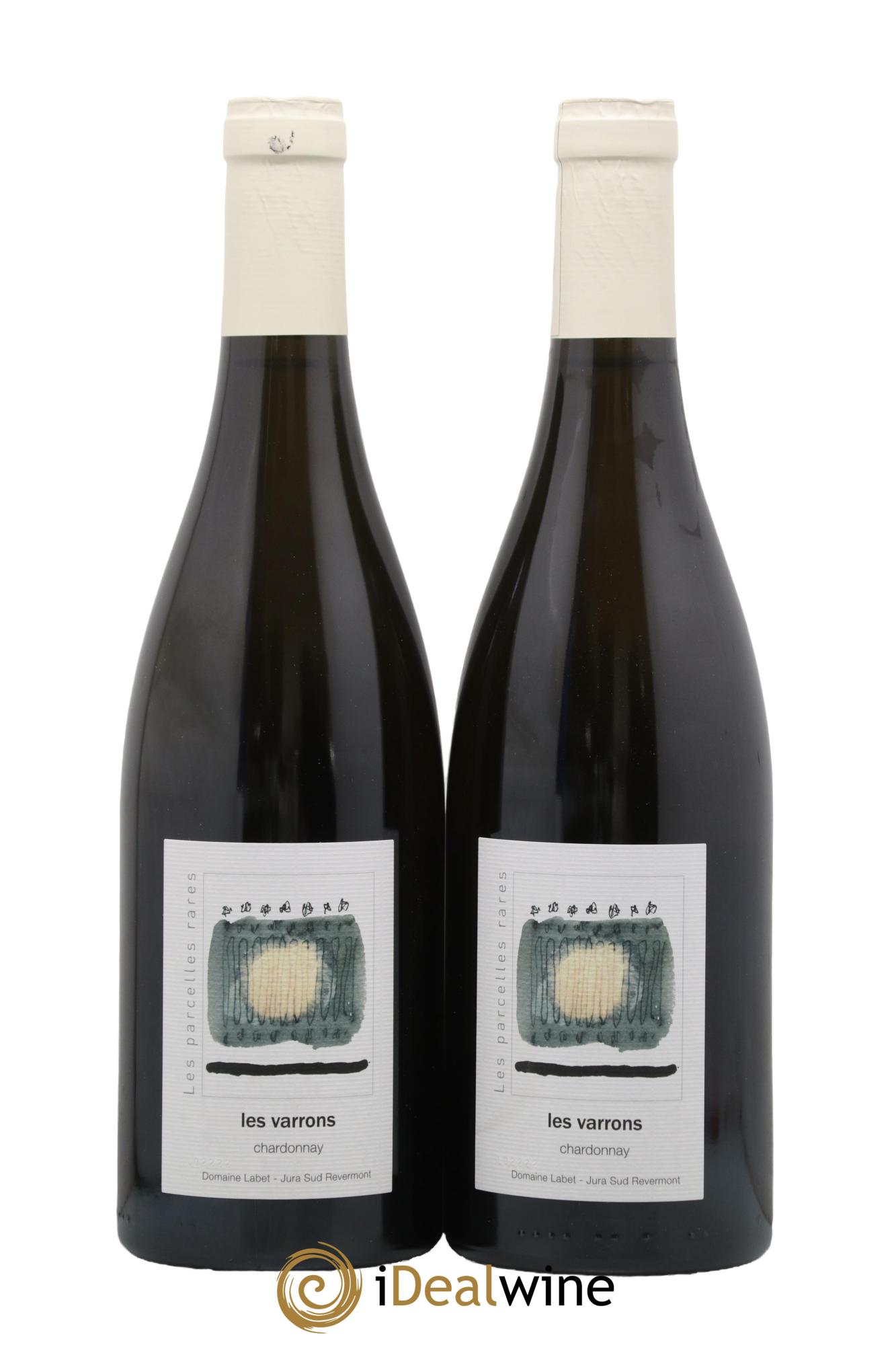 Côtes du Jura Chardonnay Les Varrons Romain - Julien - Charline Labet 2022 - Lot de 2 bouteilles - 0