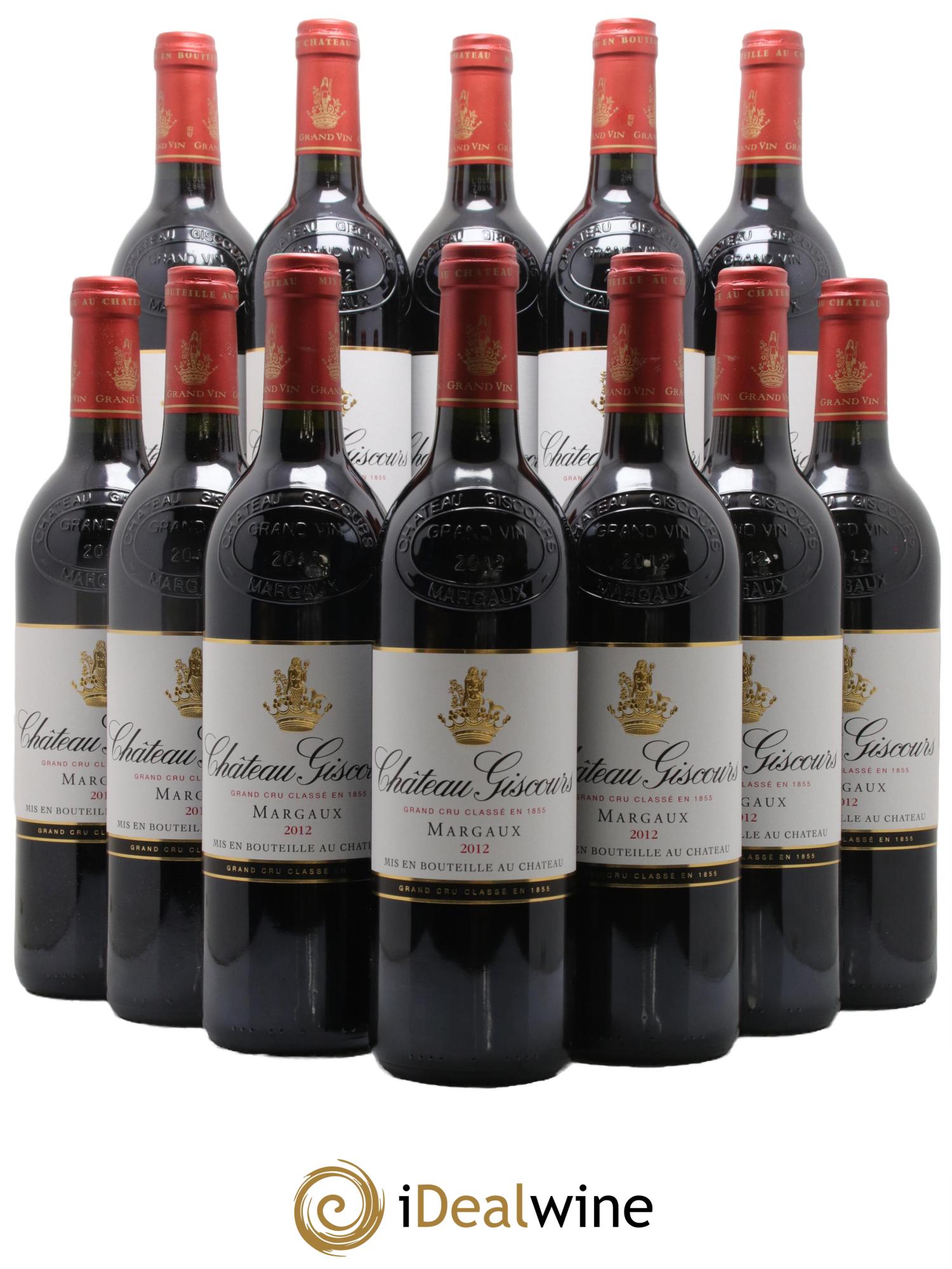 Château Giscours 3ème Grand Cru Classé 2012 - Lot de 12 bouteilles - 0