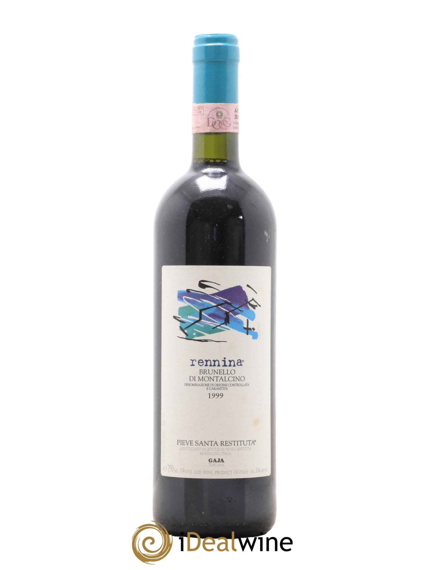 Brunello di Montalcino Pieve Santa Restituta Rennina Gaja 1999 - Lot de 1 bouteille - 0