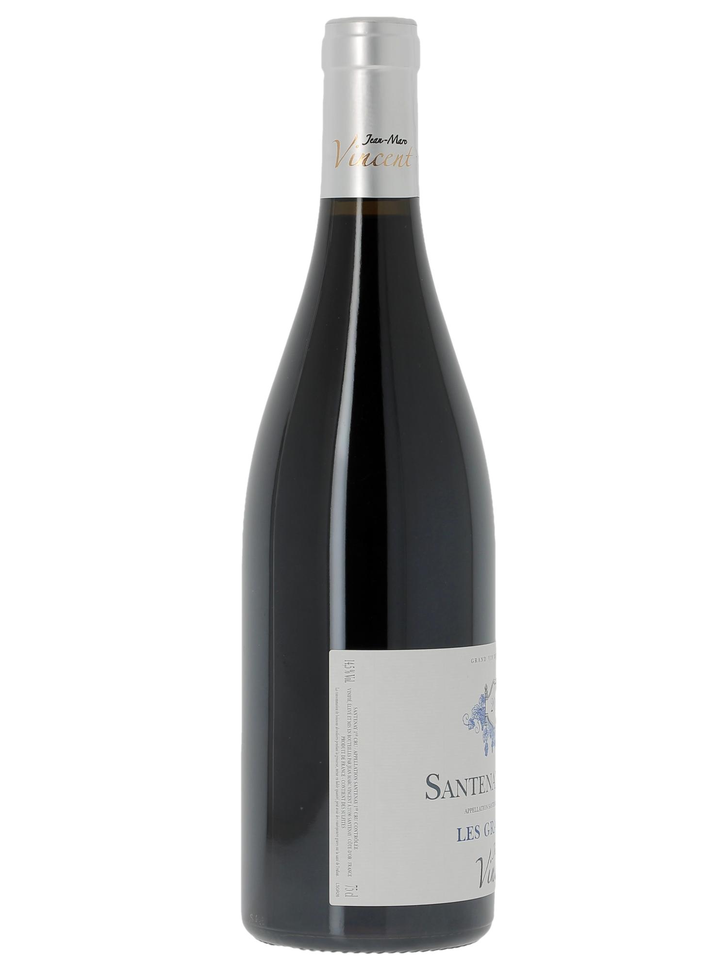 Santenay 1er Cru Les Gravières Jean-Marc Vincent (Domaine) 2023 - Posten von 1 Flasche - 2